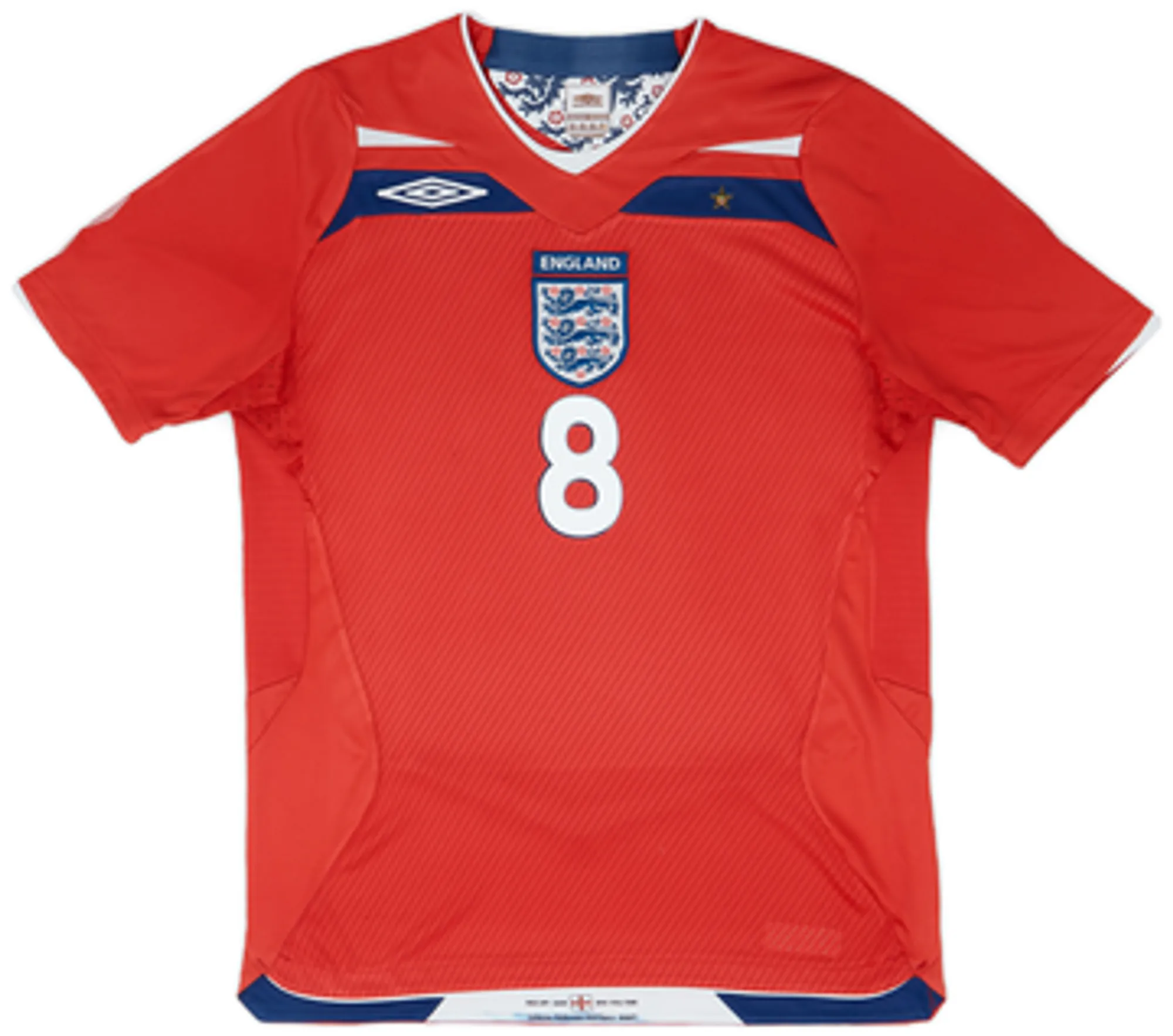 2008-10 England Away Shirt Lampard #8 - 7/10 - (S)