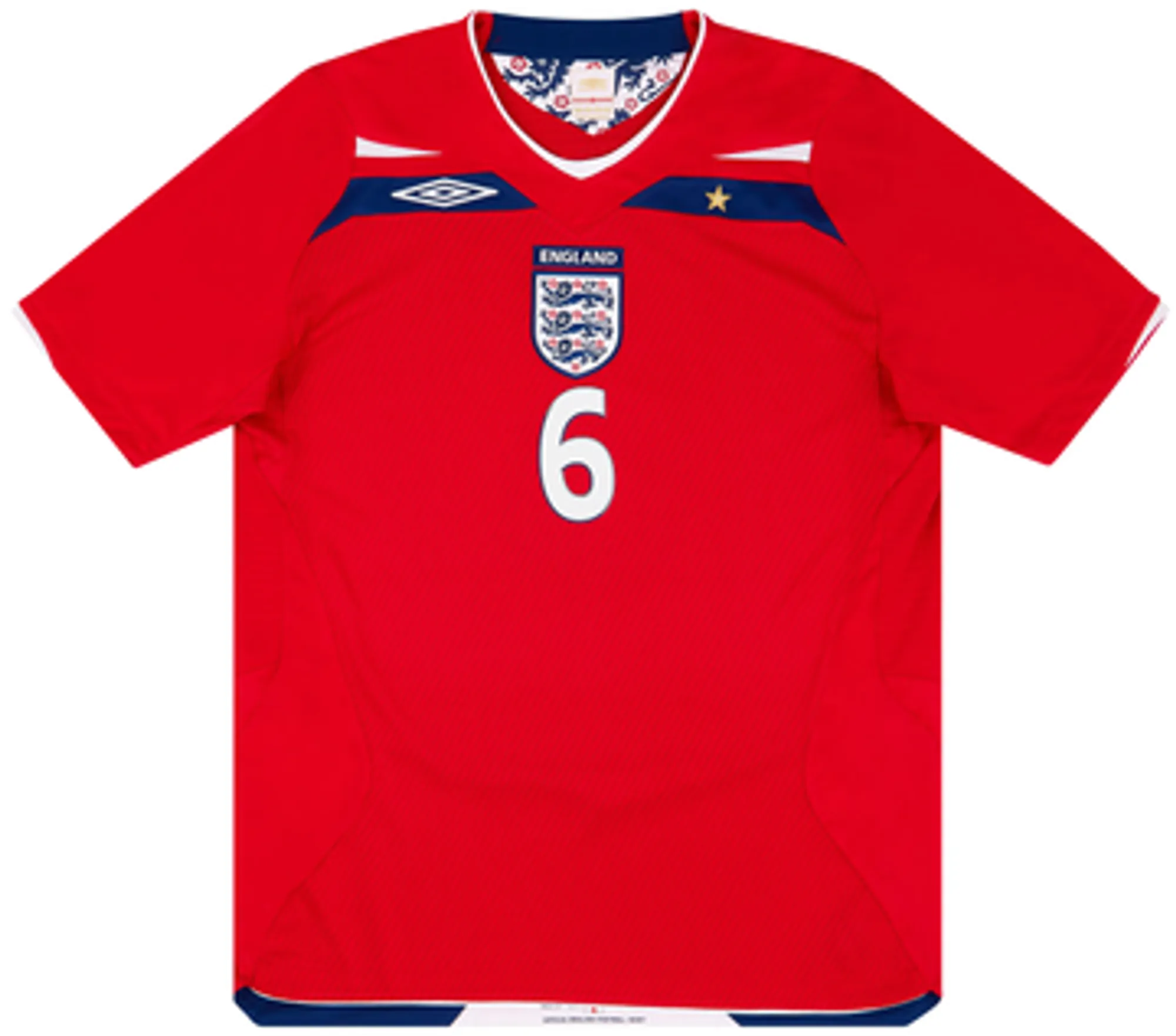 2008-10 England Away Shirt Terry #6 - 8/10 - (XL)