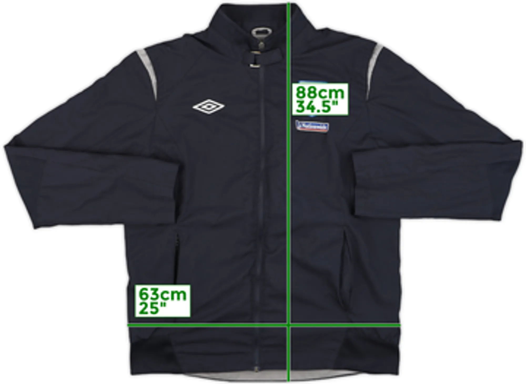 2008-10 England Umbro Track Jacket - 7/10 - (L)