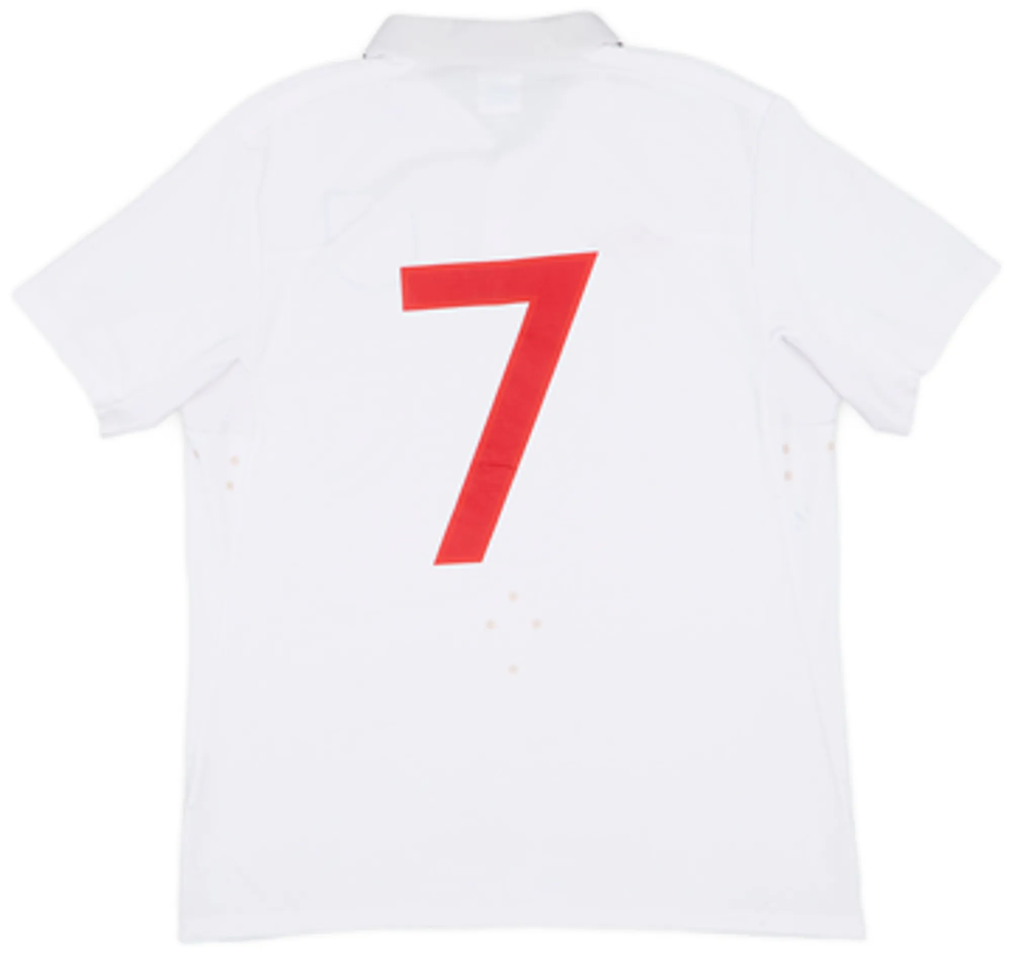 2009-10 England Home Shirt #7 - 6/10 - (M)