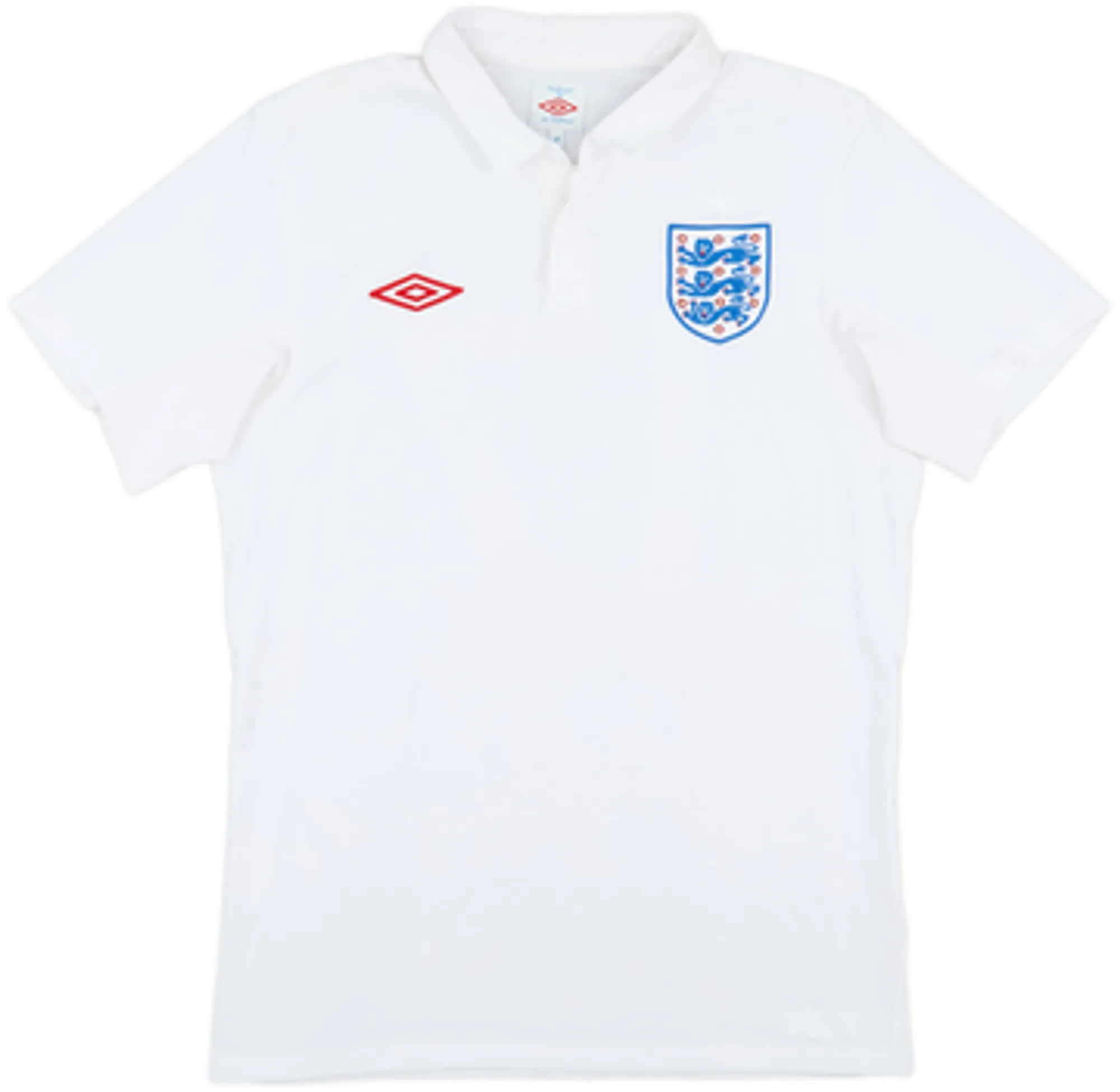 2009-10 England Home Shirt Beckham #17 - 8/10 - (M)