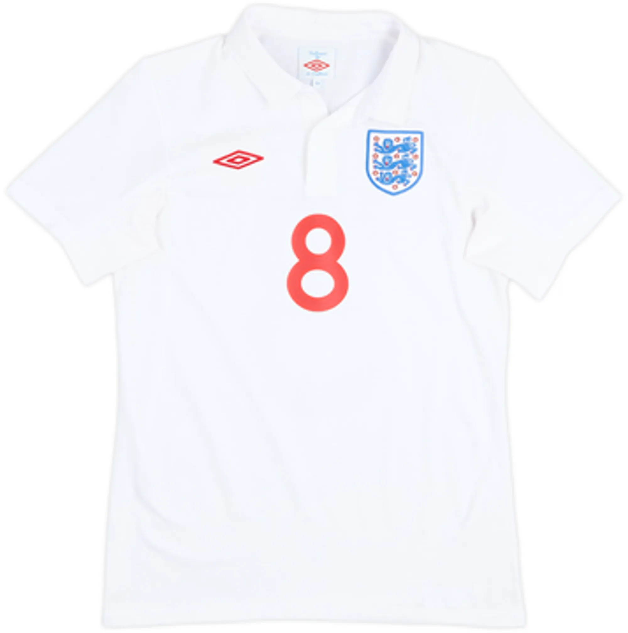 2009-10 England Home Shirt Lampard #8 - 6/10 - (L)