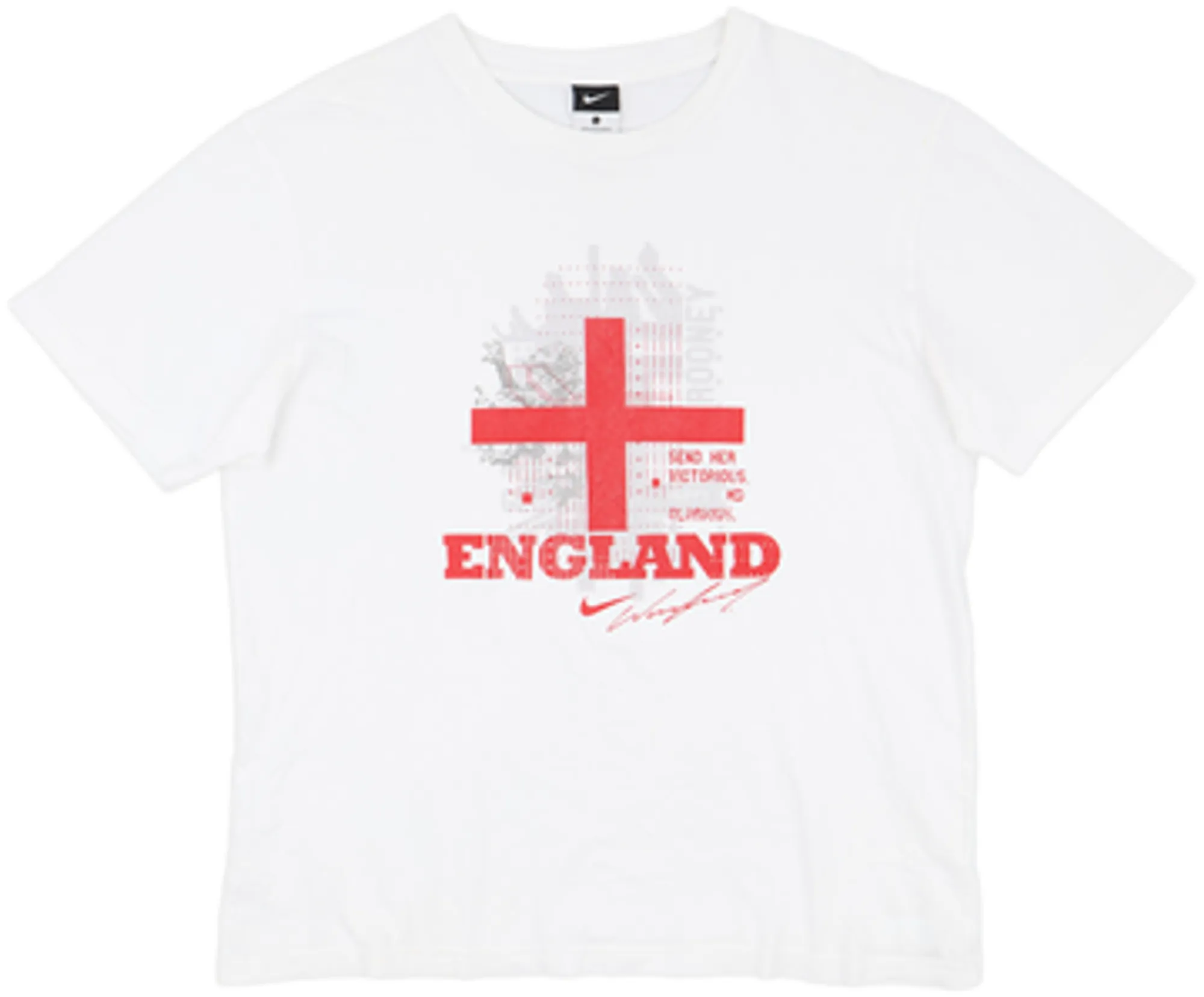 2010 England Nike Fan Tee - 9/10 - 8/10 - (L)
