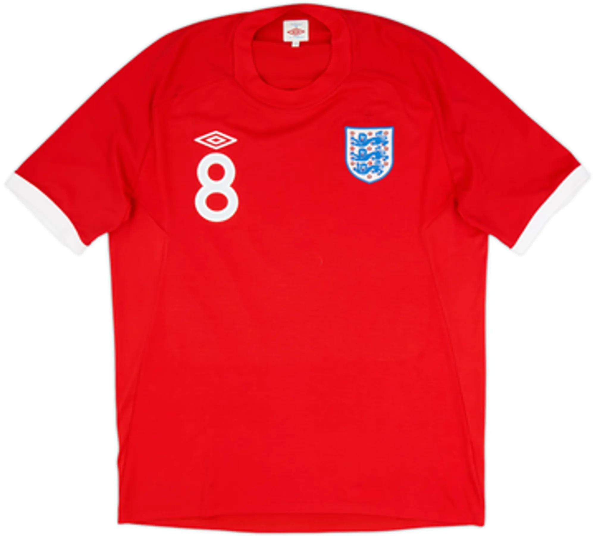 2010-11 England Away Shirt Lampard #8 - 9/10 - (M)