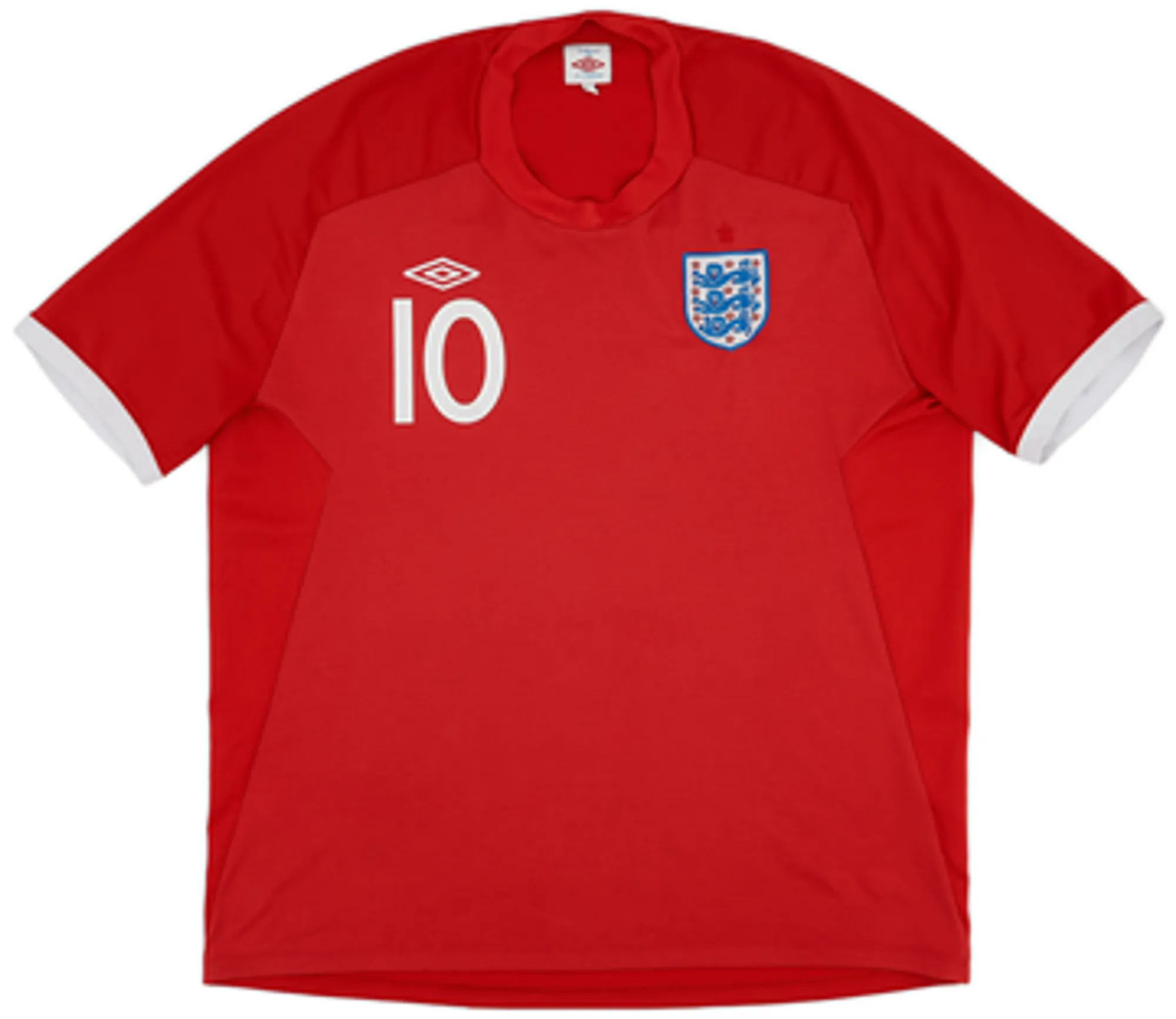 2010-11 England Away Shirt Rooney #10 - 7/10 - (3XL)