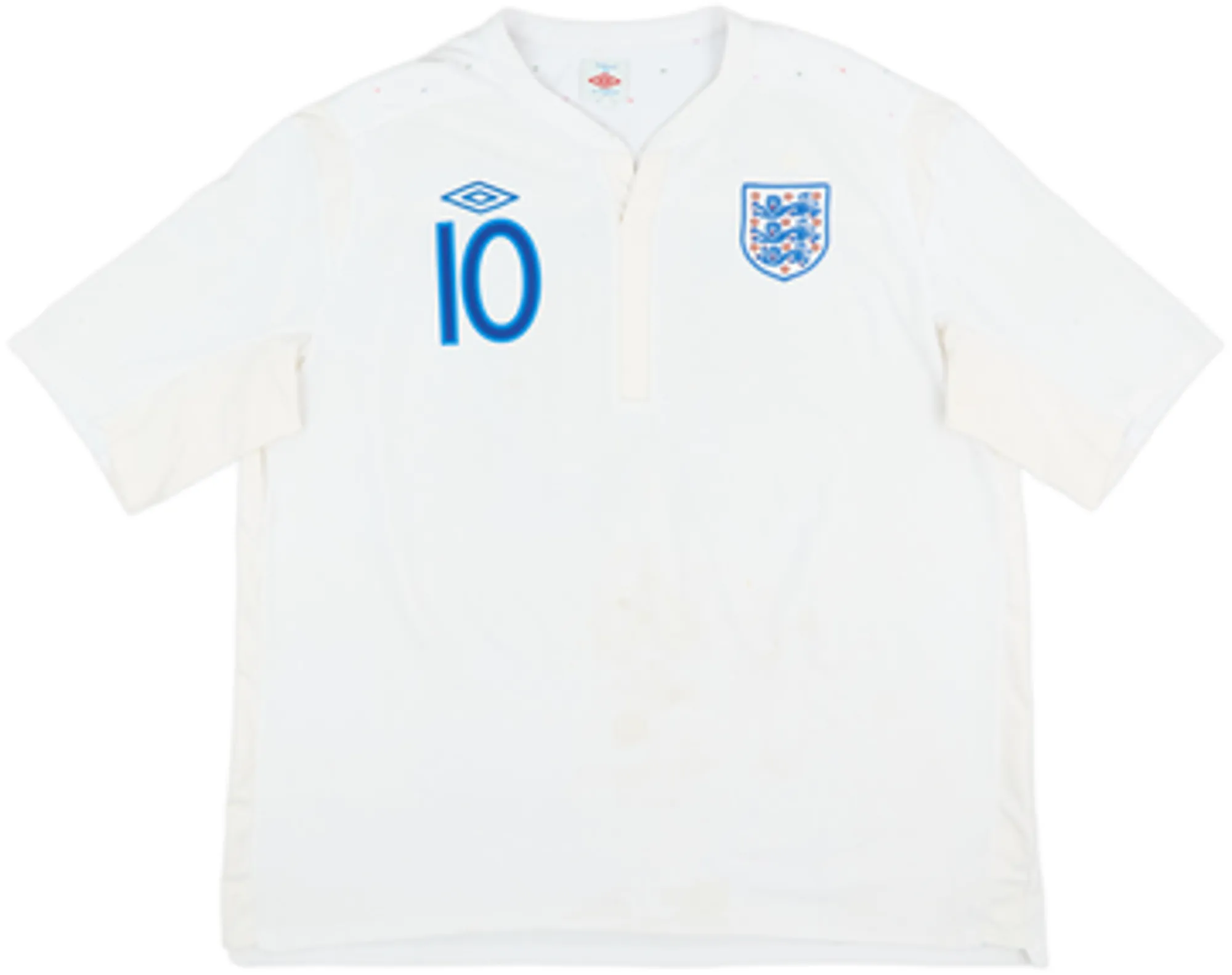 2010-11 England Home Shirt Rooney #10 - 5/10 - (L)