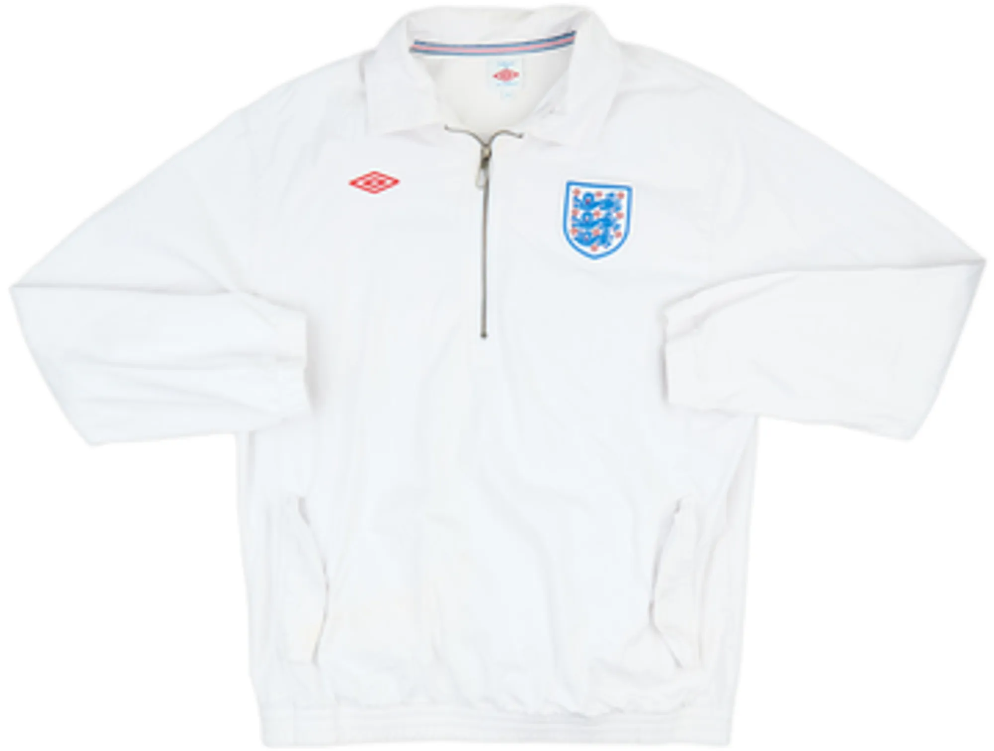2010-11 England Umbro 1/4 Zip Training Top - 6/10 - (XL)