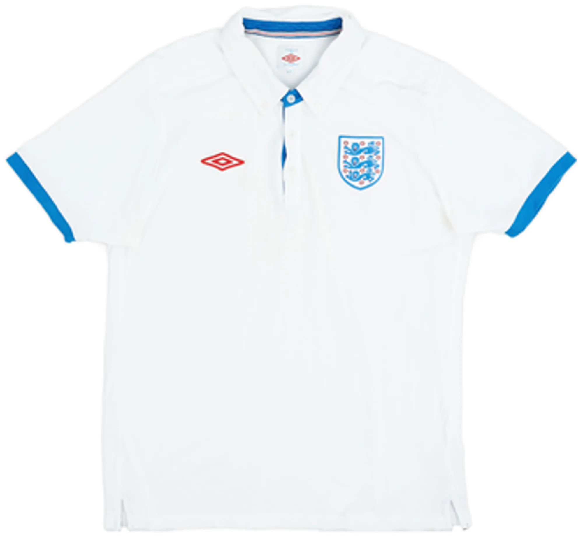 2010-11 England Umbro Polo Shirt - 8/10 - (L)