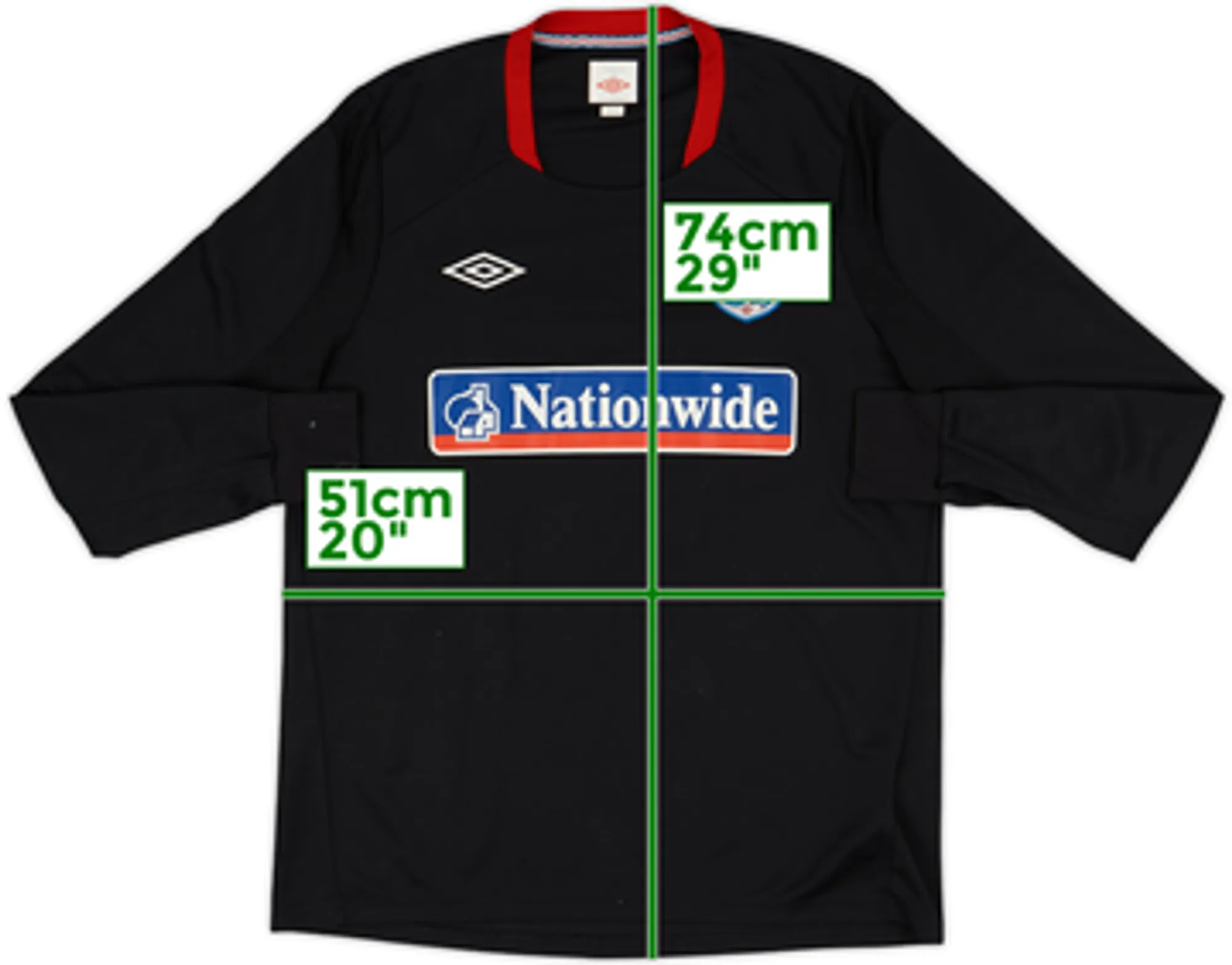 2010-11 England Umbro Sweat Top - 8/10 - (M)