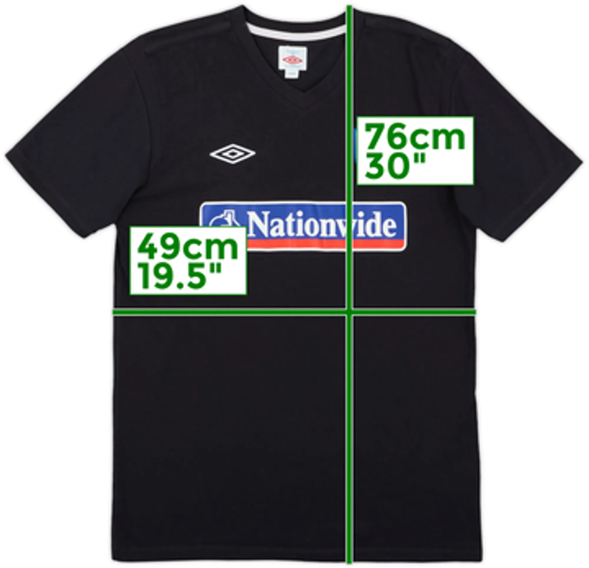 2010-12 England Umbro Cotton Tee - 7/10 - (L)