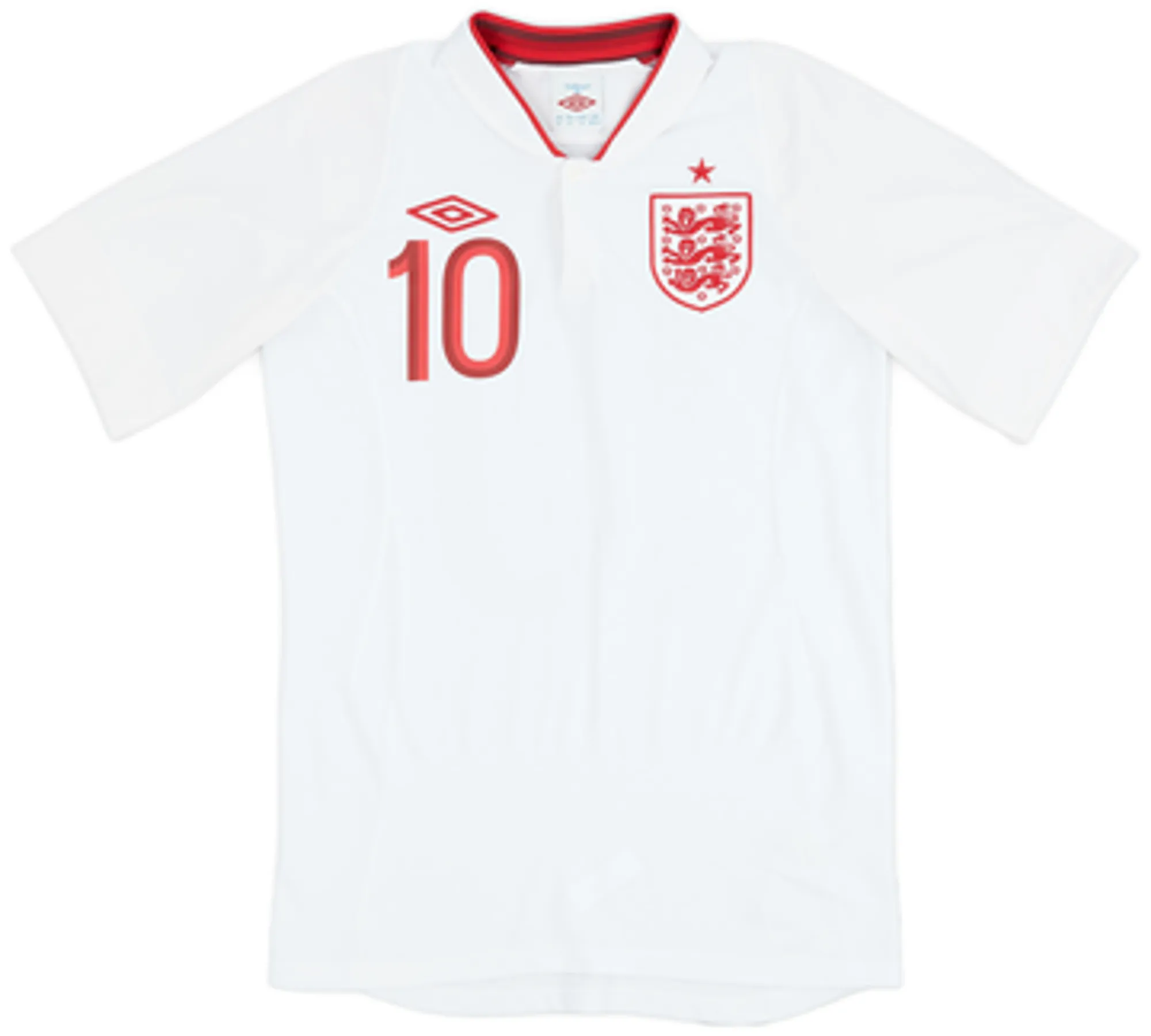 2012-13 England Home Shirt Rooney #10 - 8/10 - (3XL)