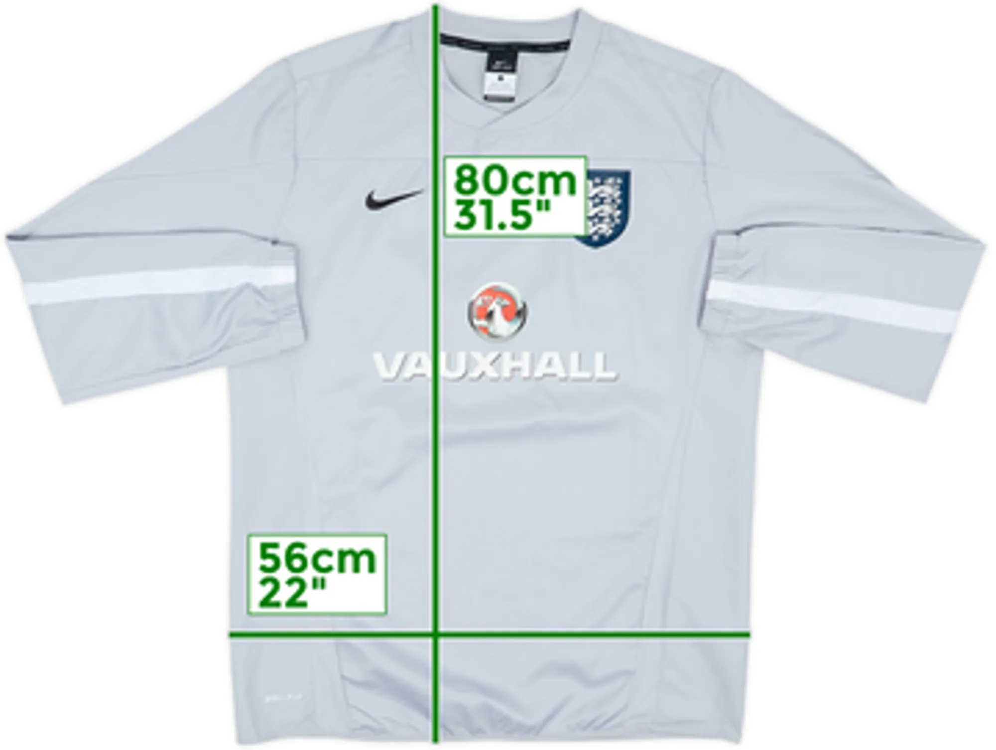 2013-14 England Nike Training Top - 8/10 - (L)
