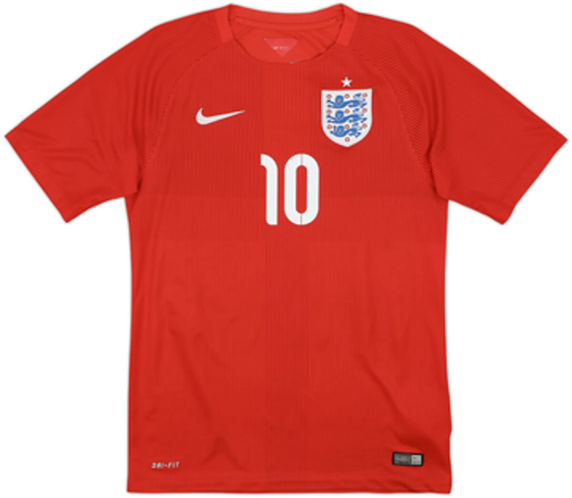 2014-15 England Away Shirt Rooney #10 - 9/10 - (S)
