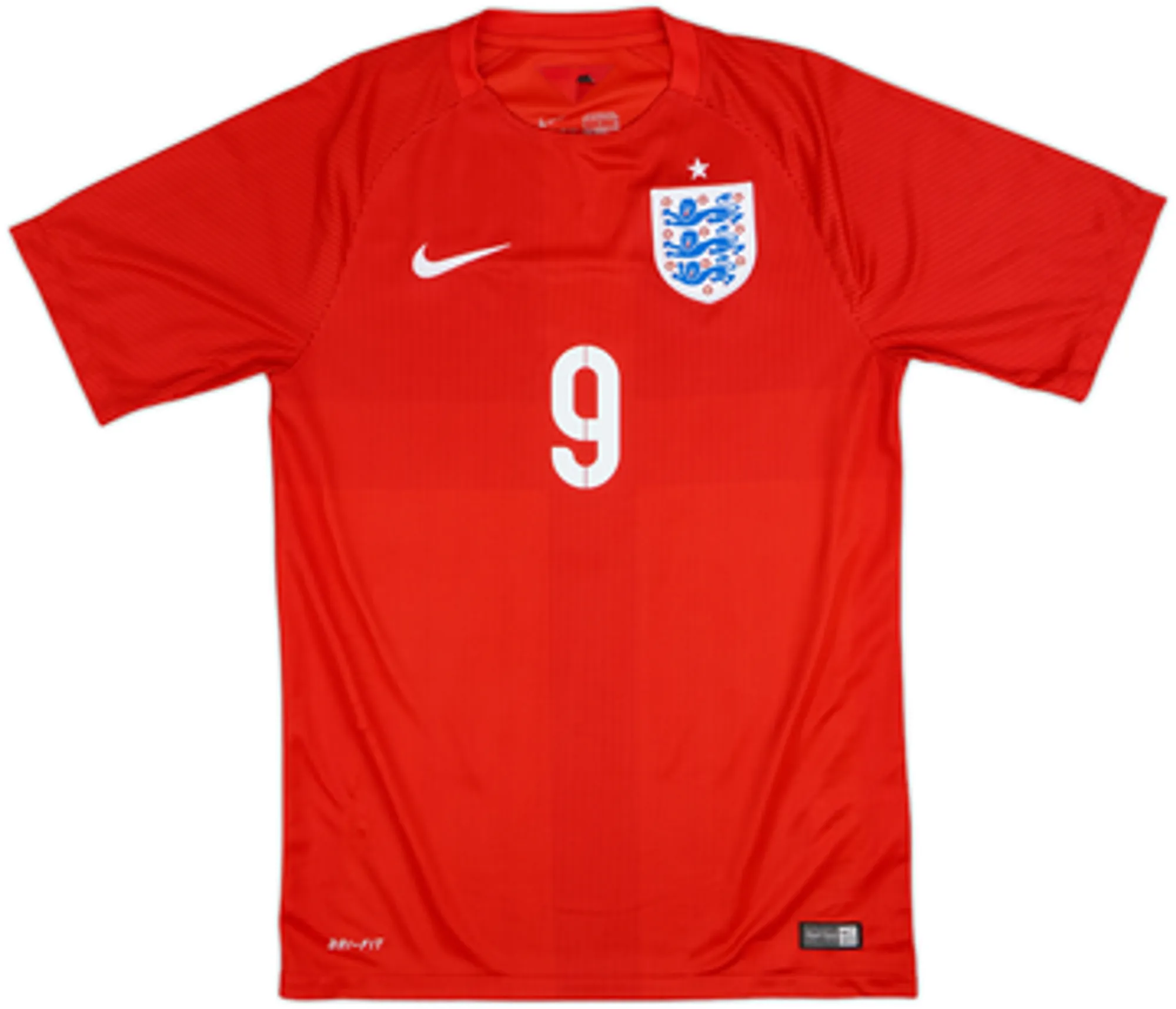 2014-15 England Away Shirt Sturridge #9 - 8/10 - (3XL)