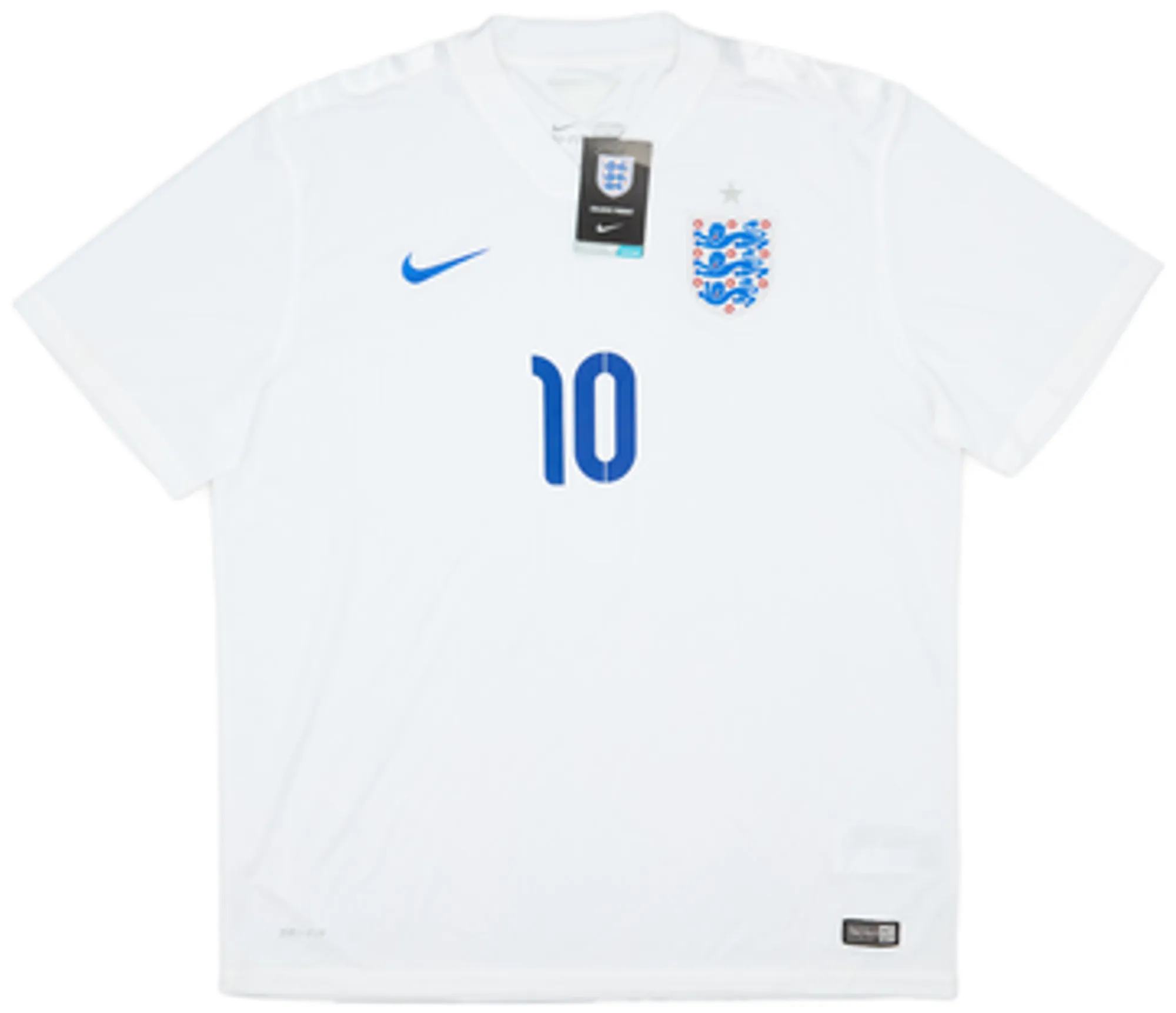 2014-15 England Home Shirt Rooney #10 (XL)