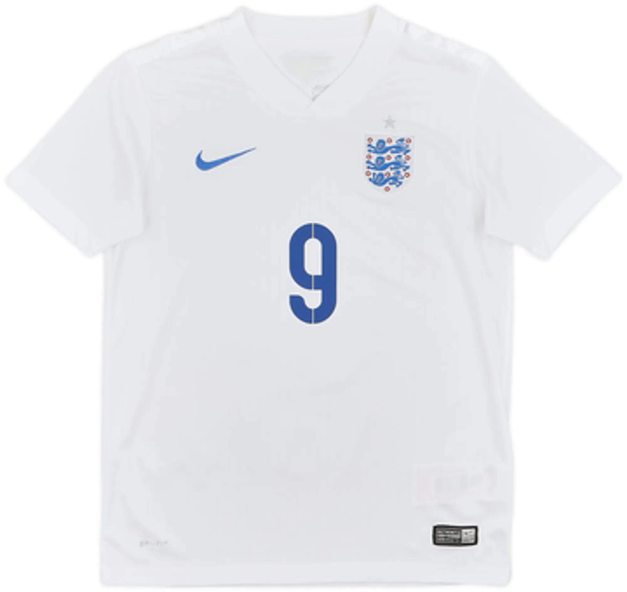 2014-15 England Home Shirt Sturridge #9 - 5/10 - (M.Boys)