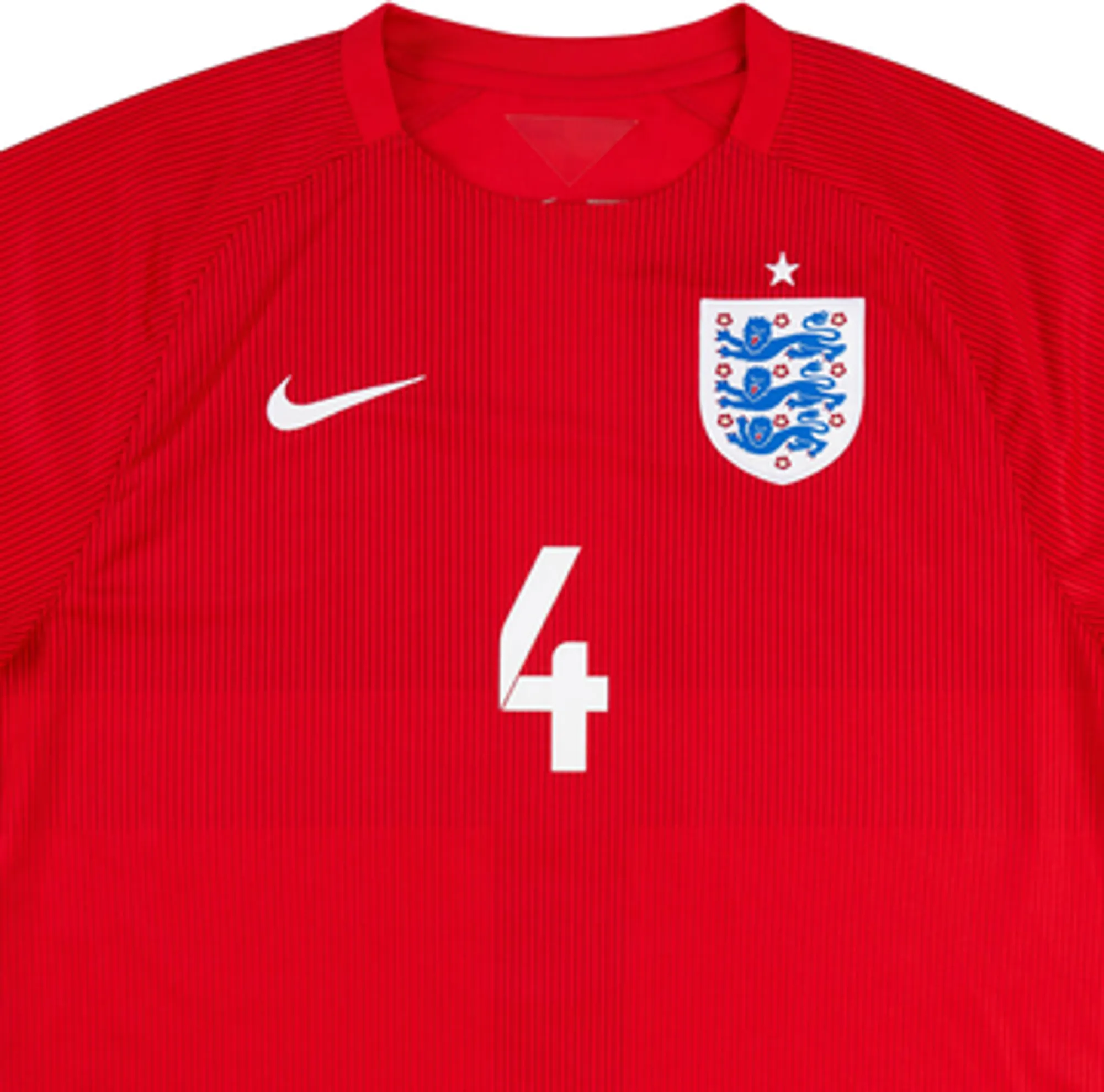 2014-16 England Away Shirt Gerrard #4 - 8/10 - (M)