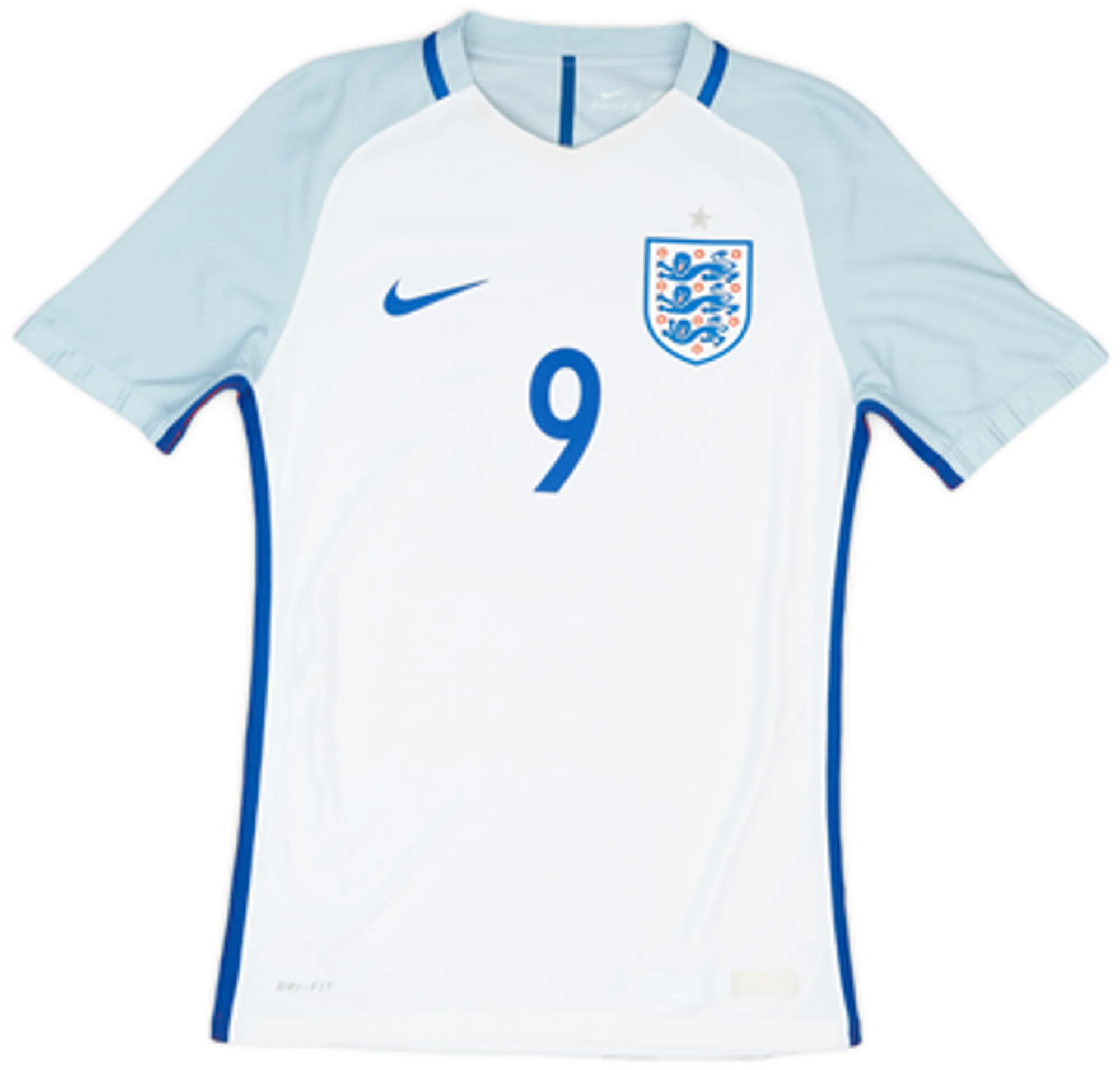 2016-17 England Authentic Home Shirt Kane #9 - 6/10 - (S)