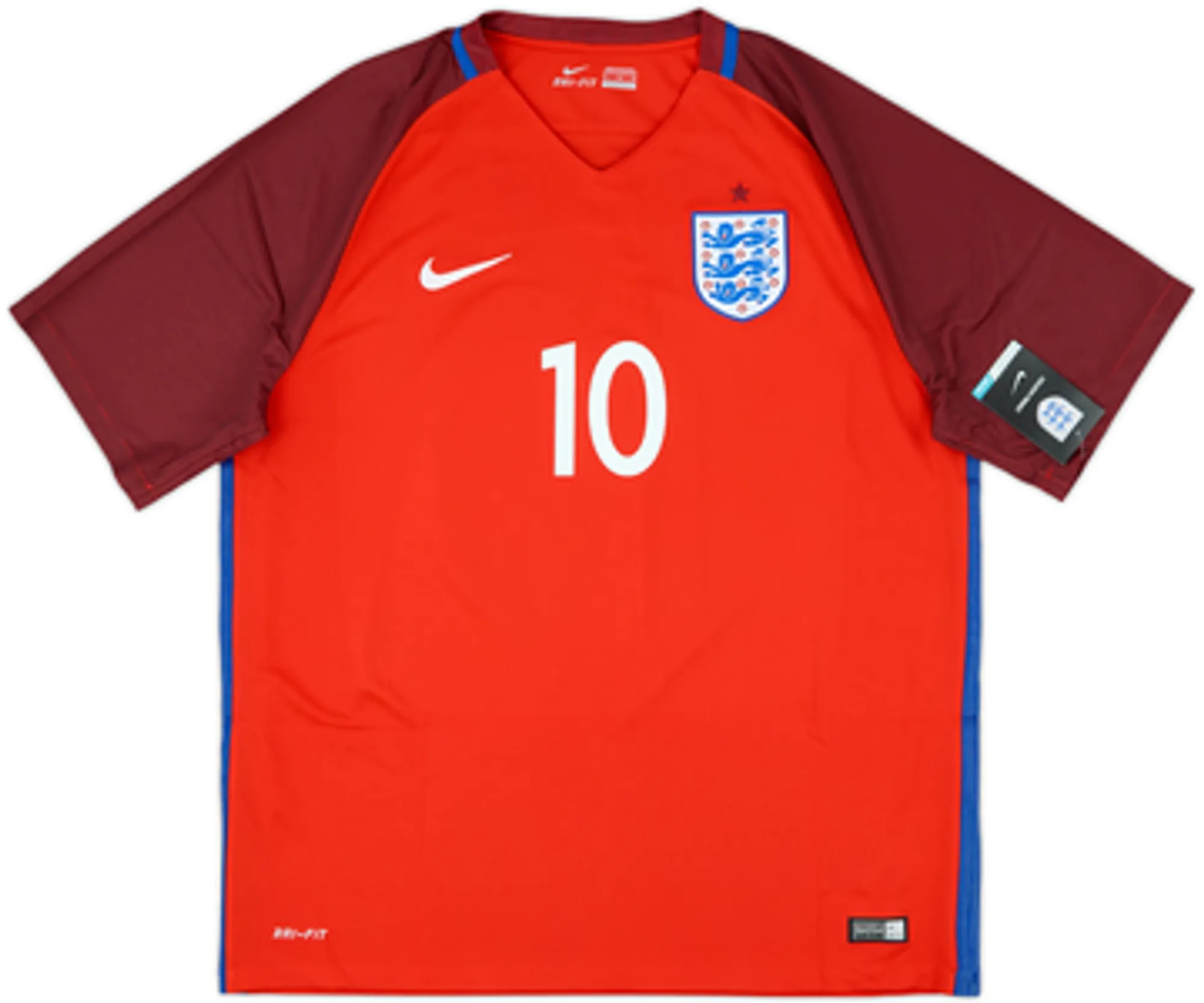 2016-17 England Away Shirt Rooney #10 (M)