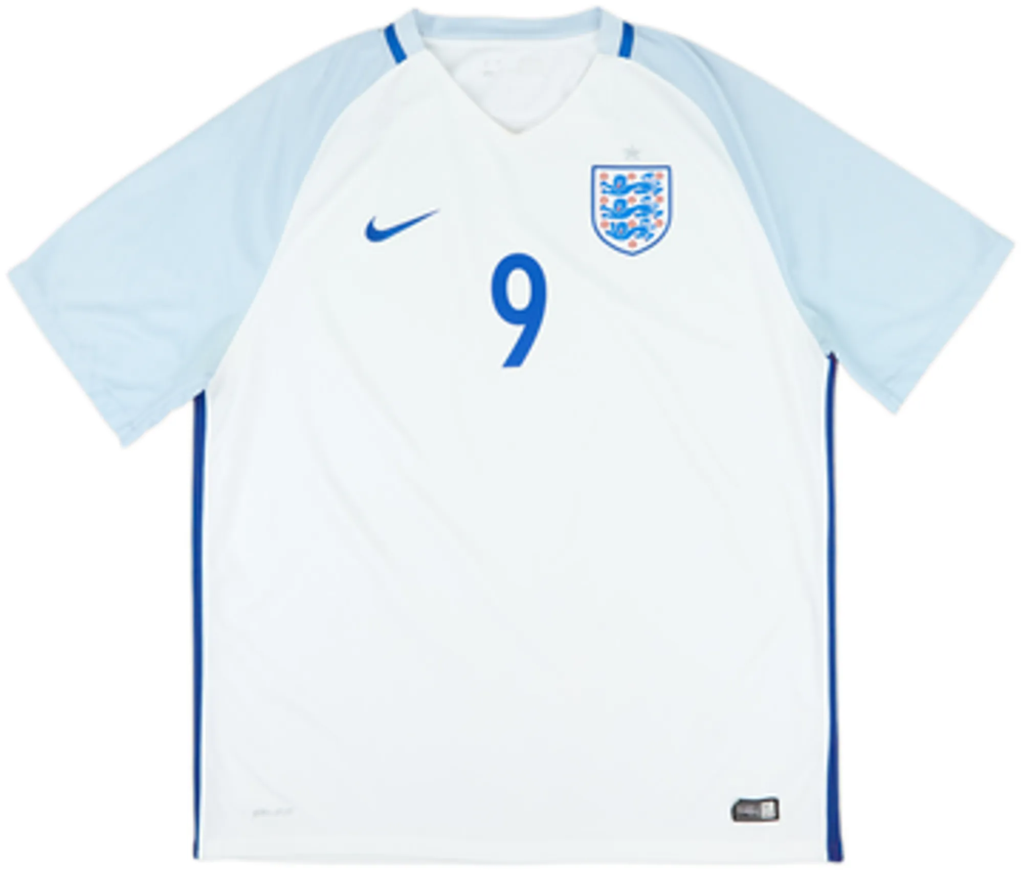 2016-17 England Home Shirt Kane #9 - 7/10 - (L)