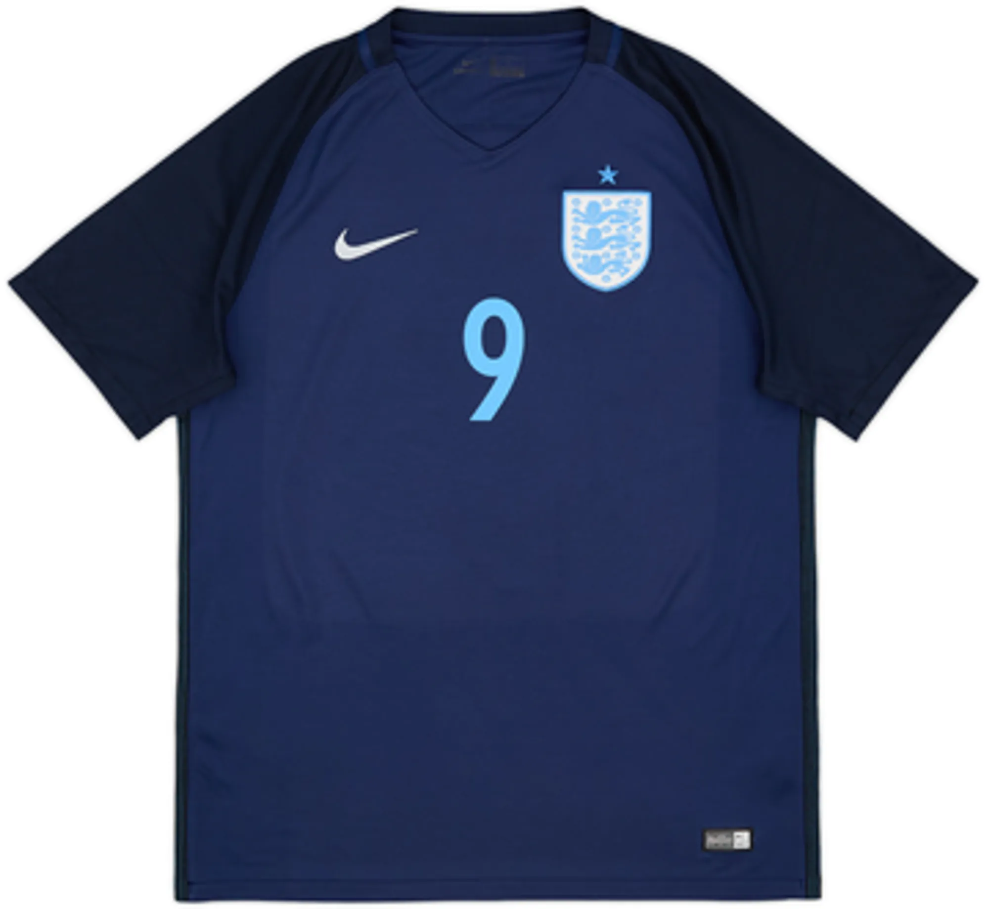2017 England Away Shirt Kane #9 - 8/10 - (L)