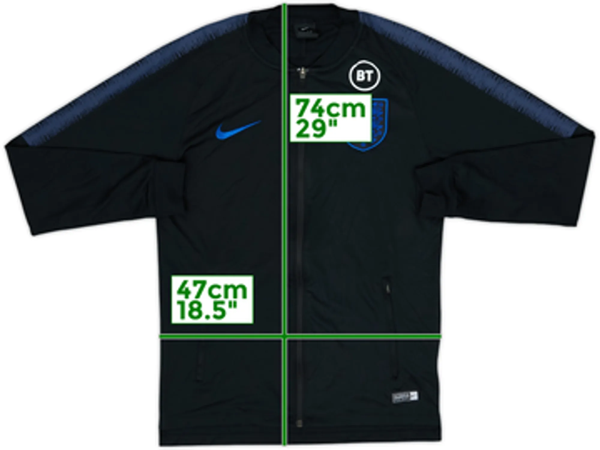 2017-18 England Nike Track Jacket - 8/10 - (L)