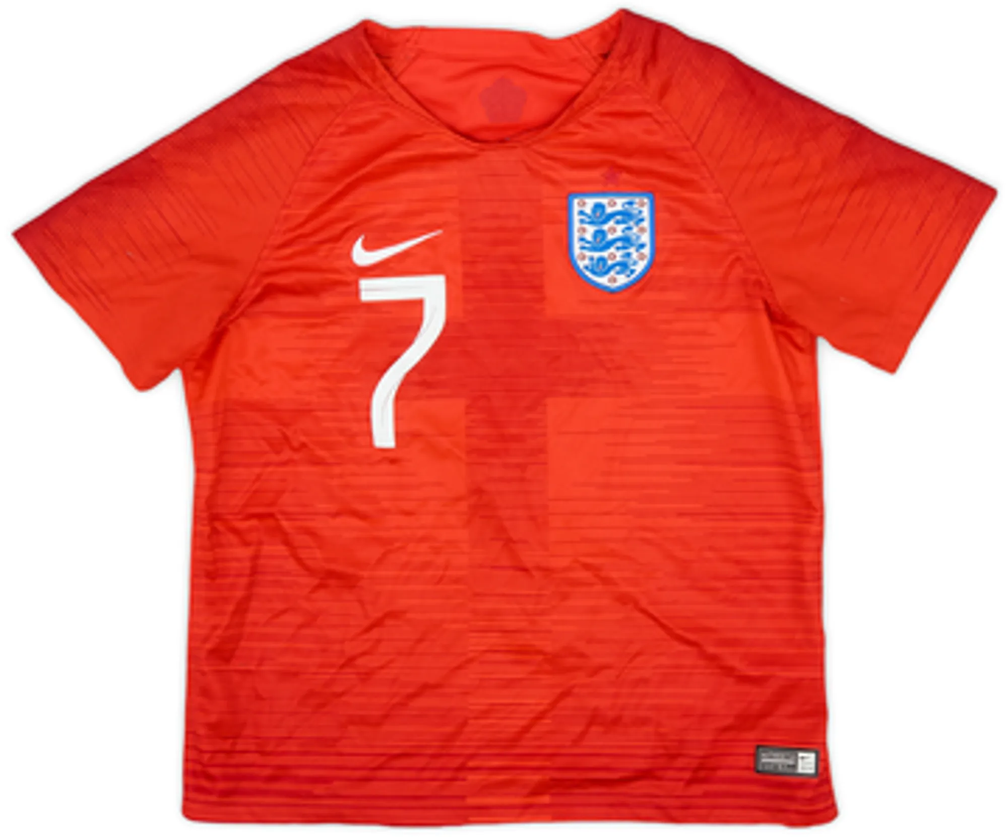 2018-19 England Away Shirt Lingard #7 - 7/10 - (6-7 Years)