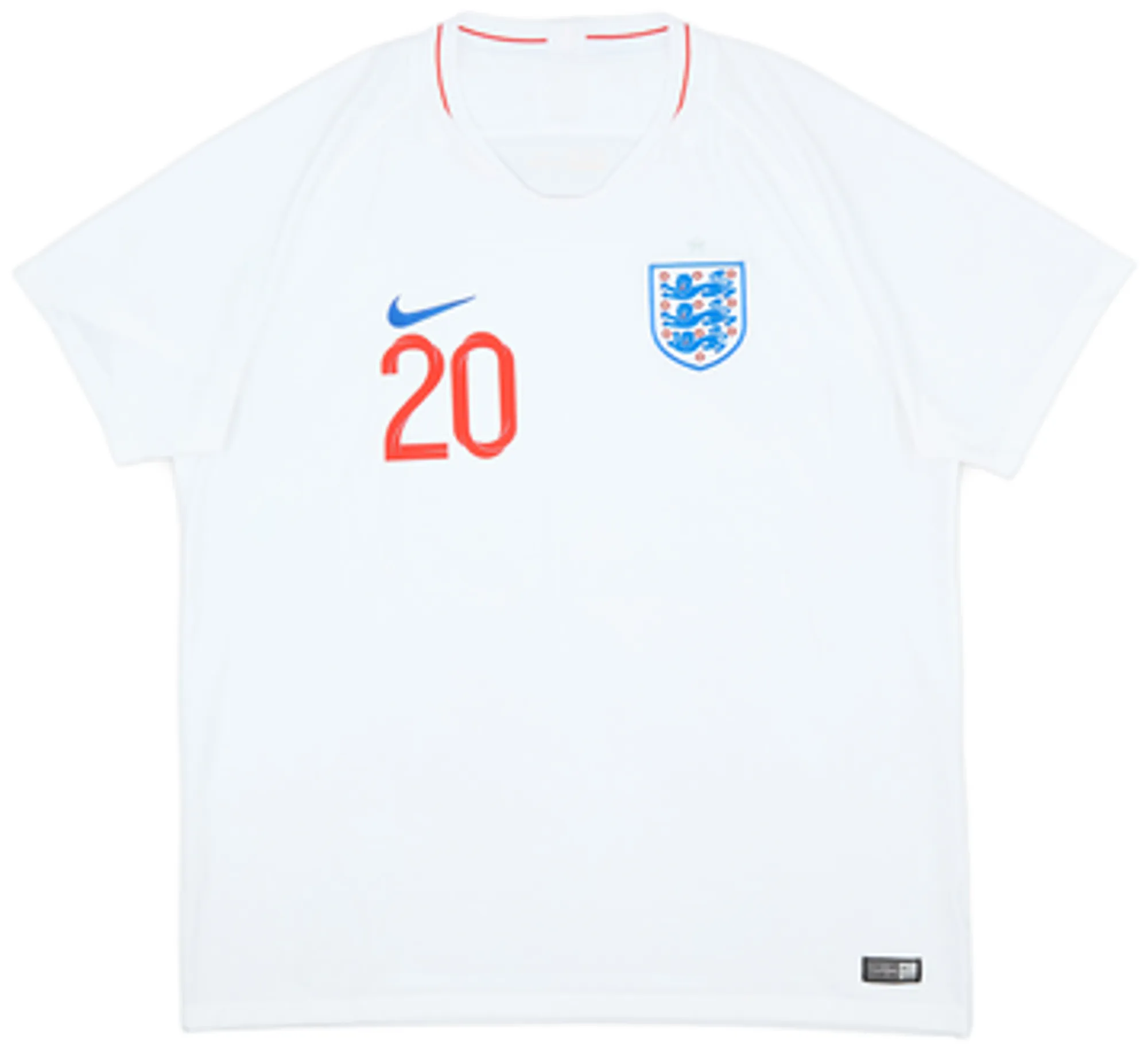 2018-19 England Home Shirt Dele #20 - 7/10 - (L)