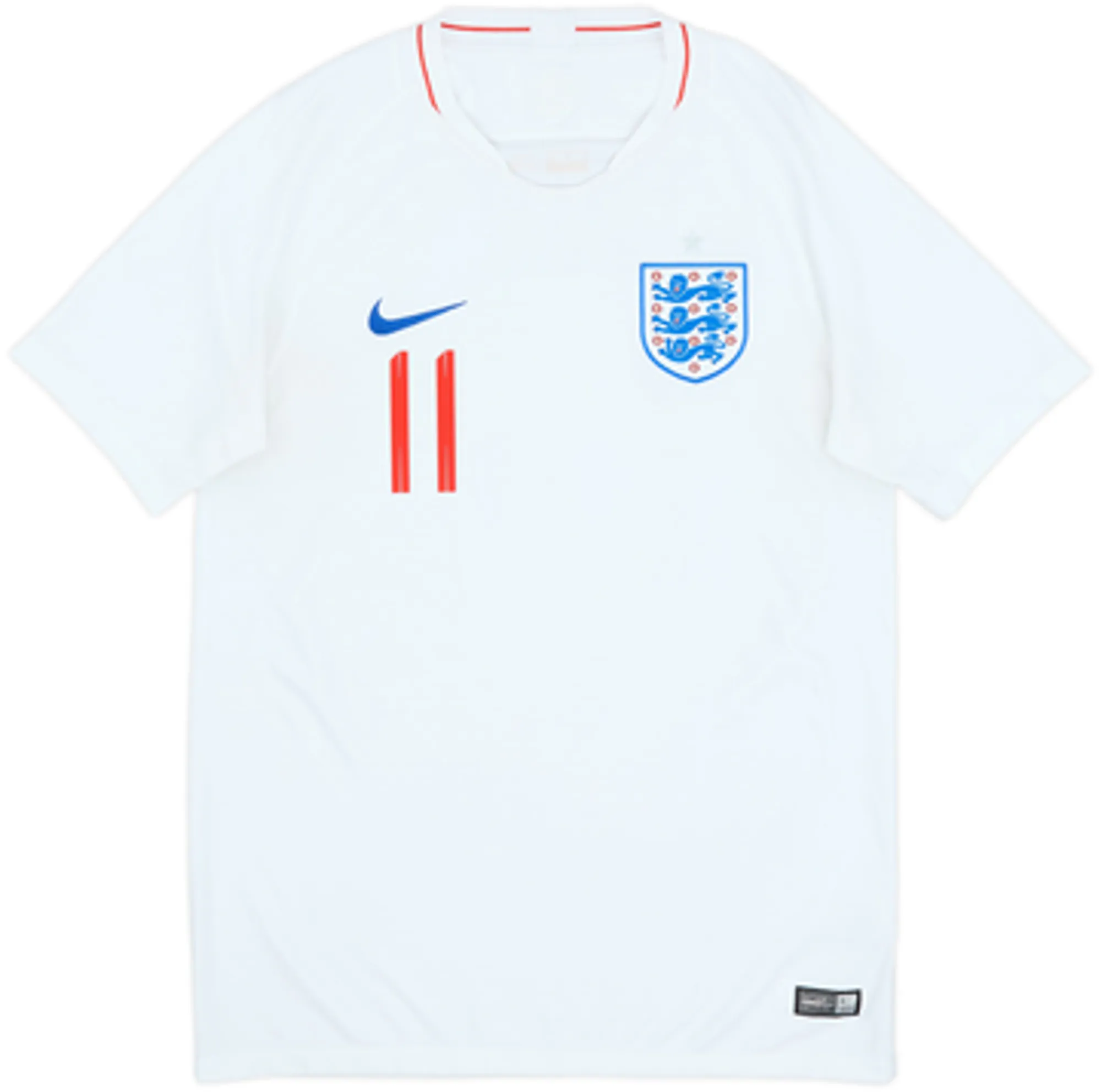 2018-19 England Home Shirt Vardy #11 - 8/10 - (3XL)