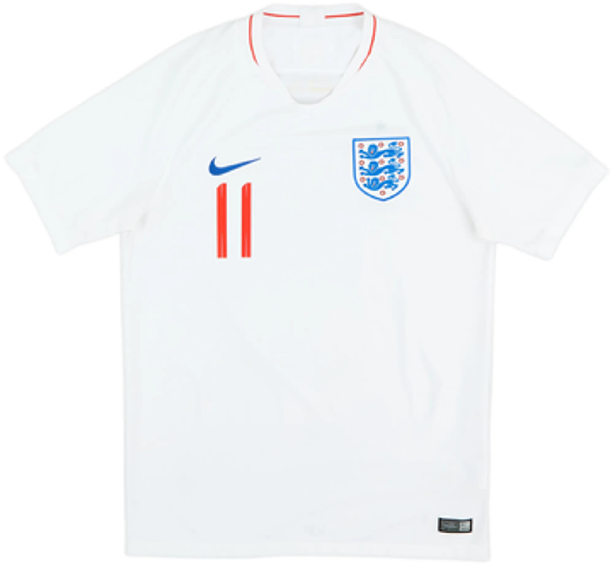 2018-19 England Home Shirt Vardy #11 - 7/10 - (M)