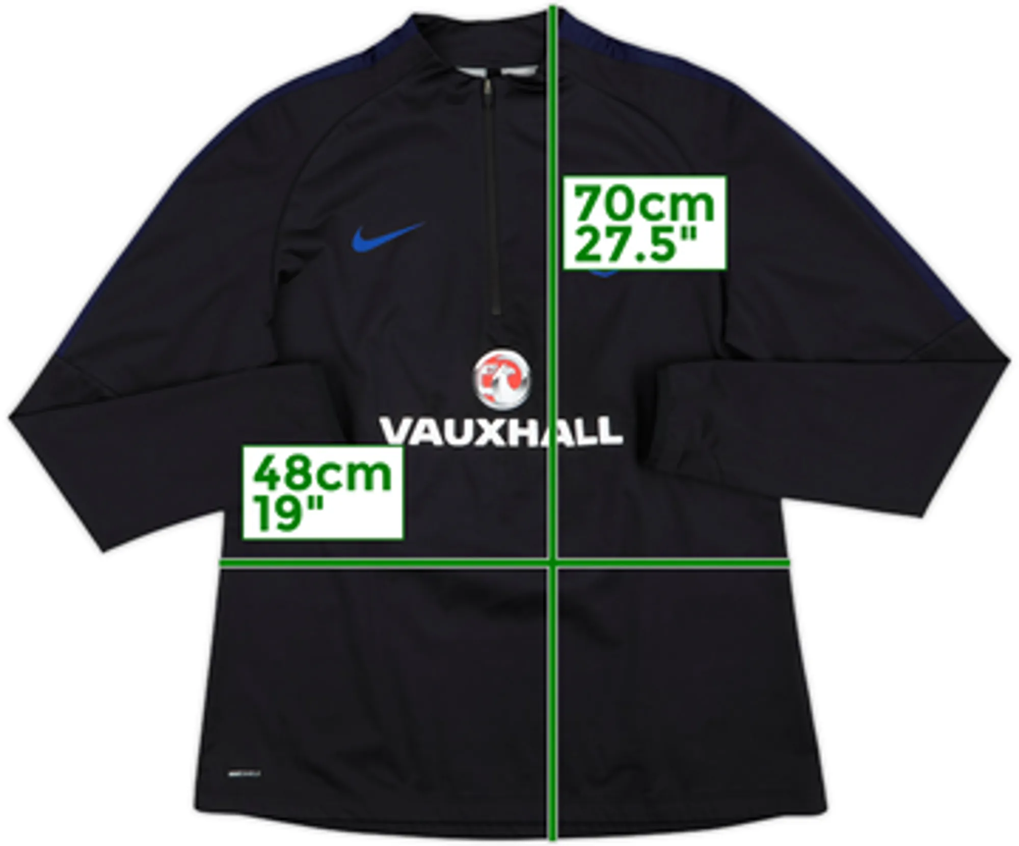 2018-19 England Nike 1/4 Zip Drill Top - 10/10 - (M)