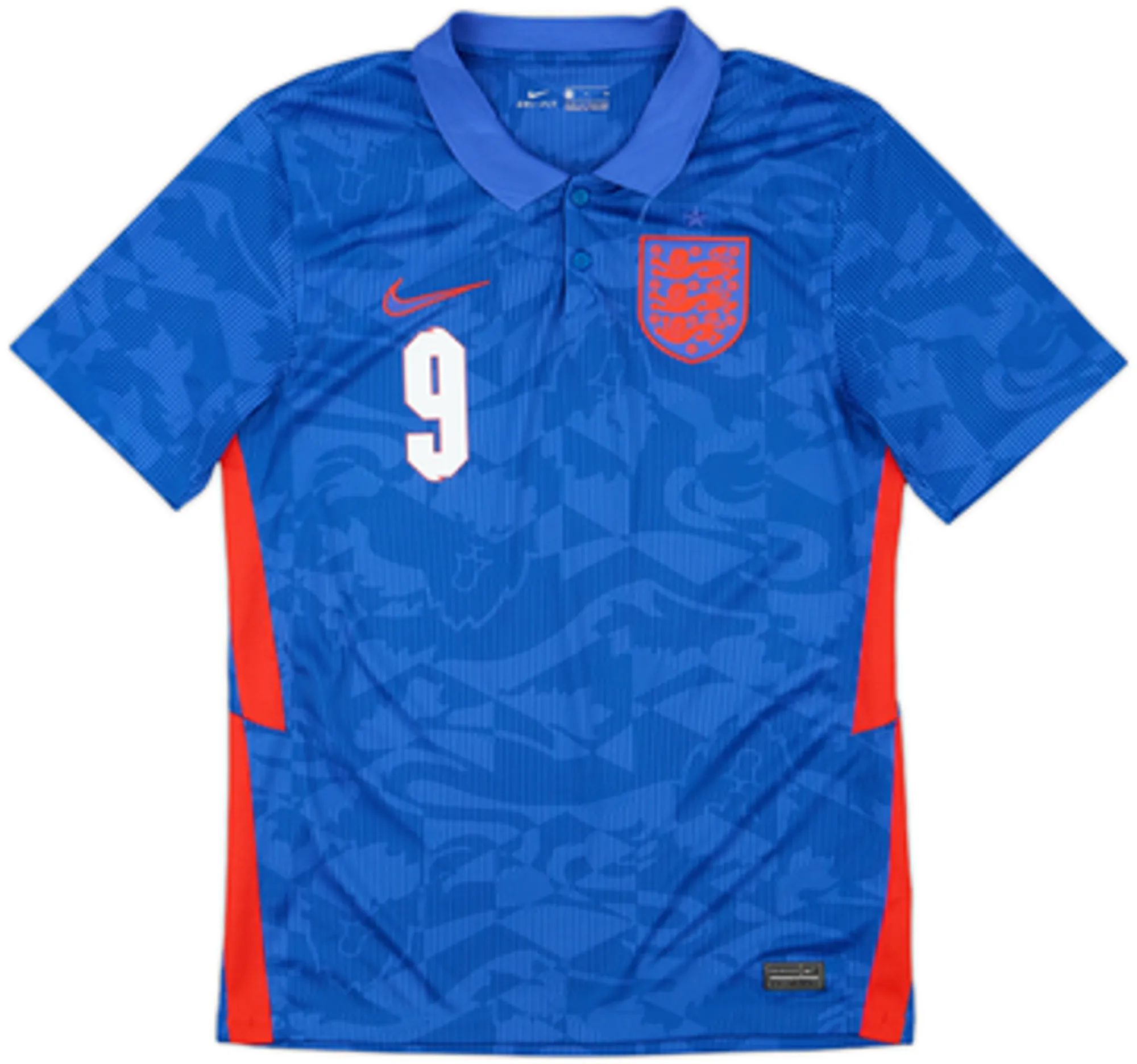 2020-21 England Away Shirt Kane #9EL