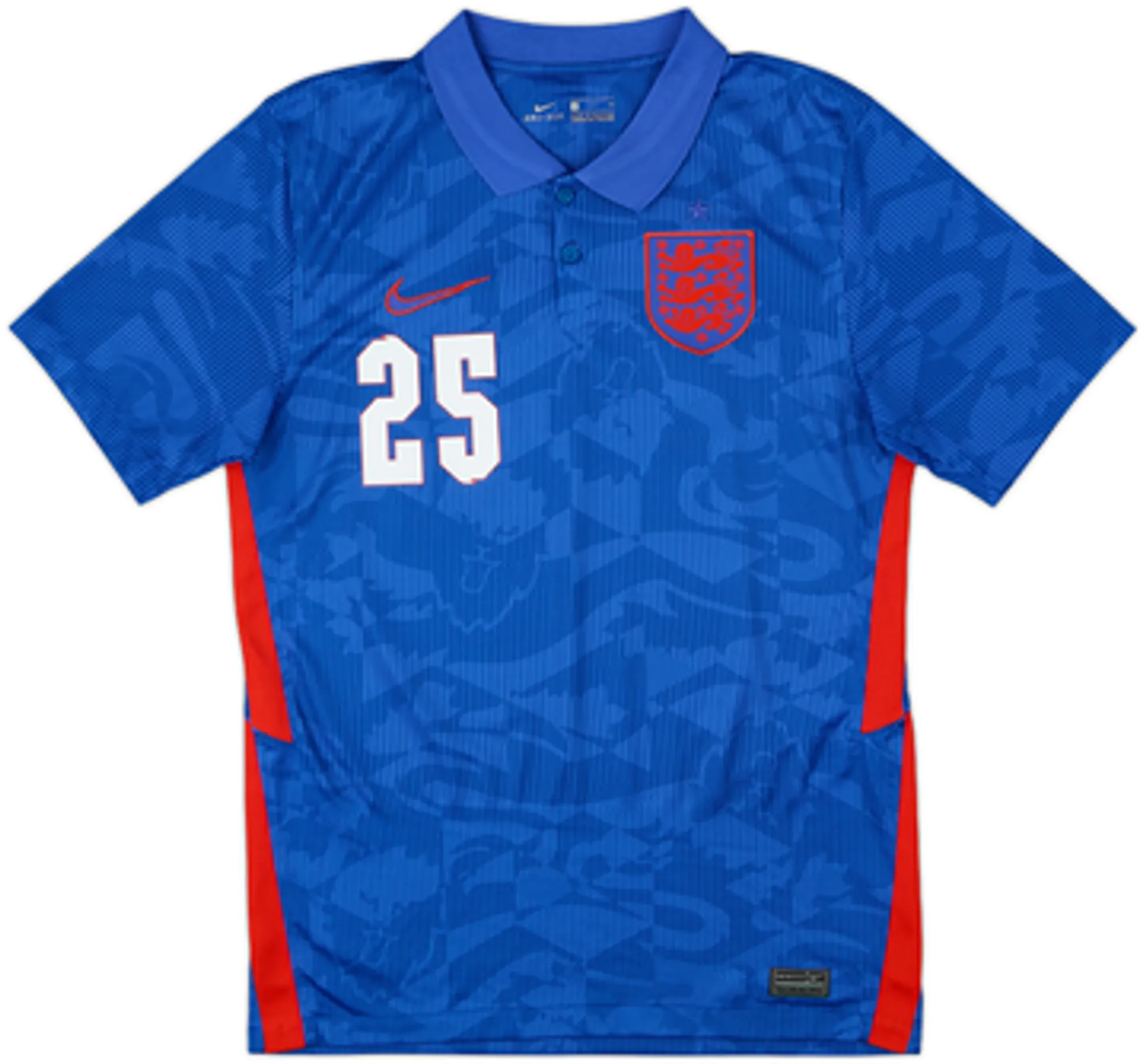 2020-21 England Away Shirt Saka #25 - 8/10 - (S)