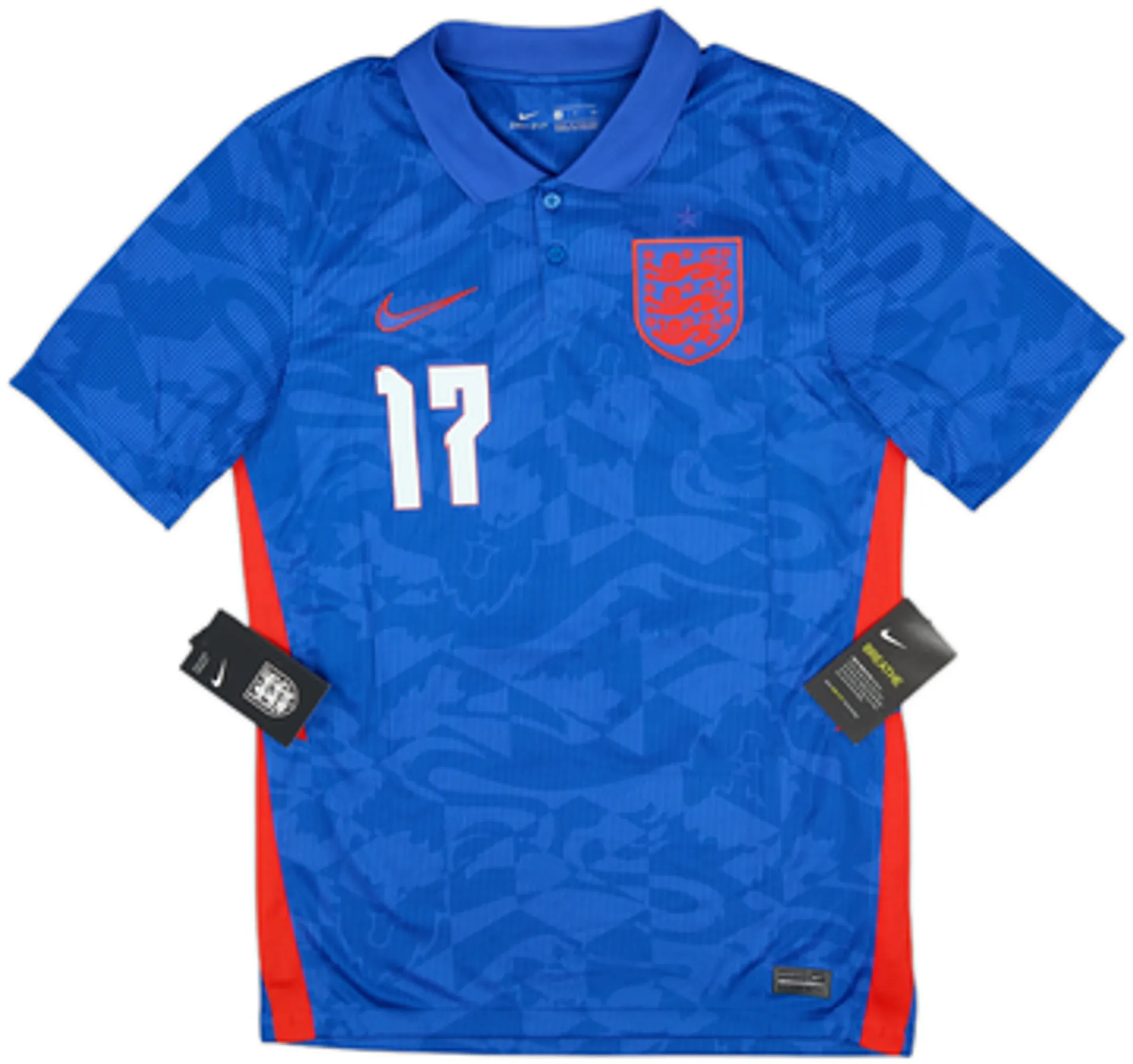 2020-21 England Away Shirt Sancho #17 (S)