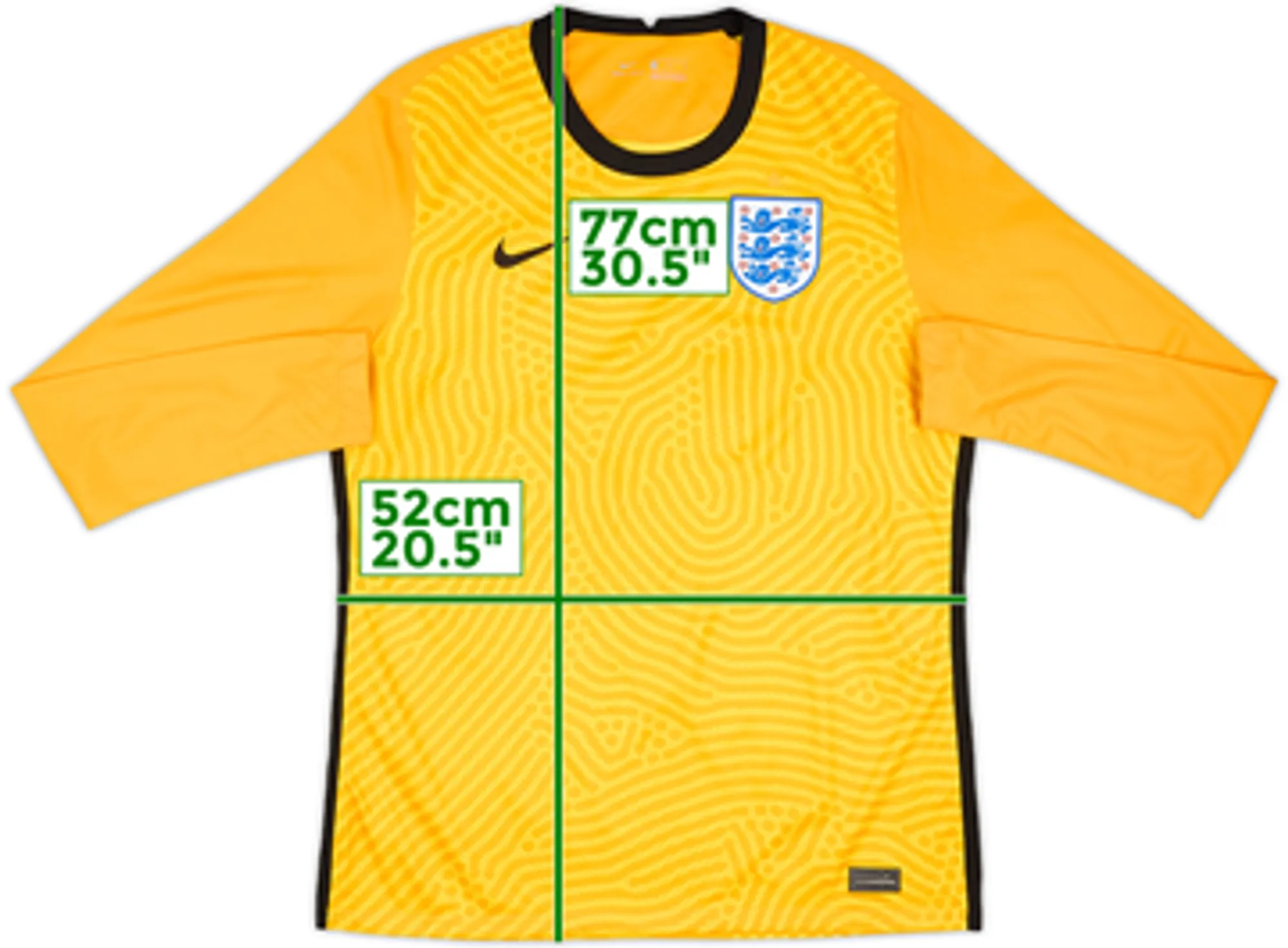 2020-21 England GK Shirt - 7/10 - (L)