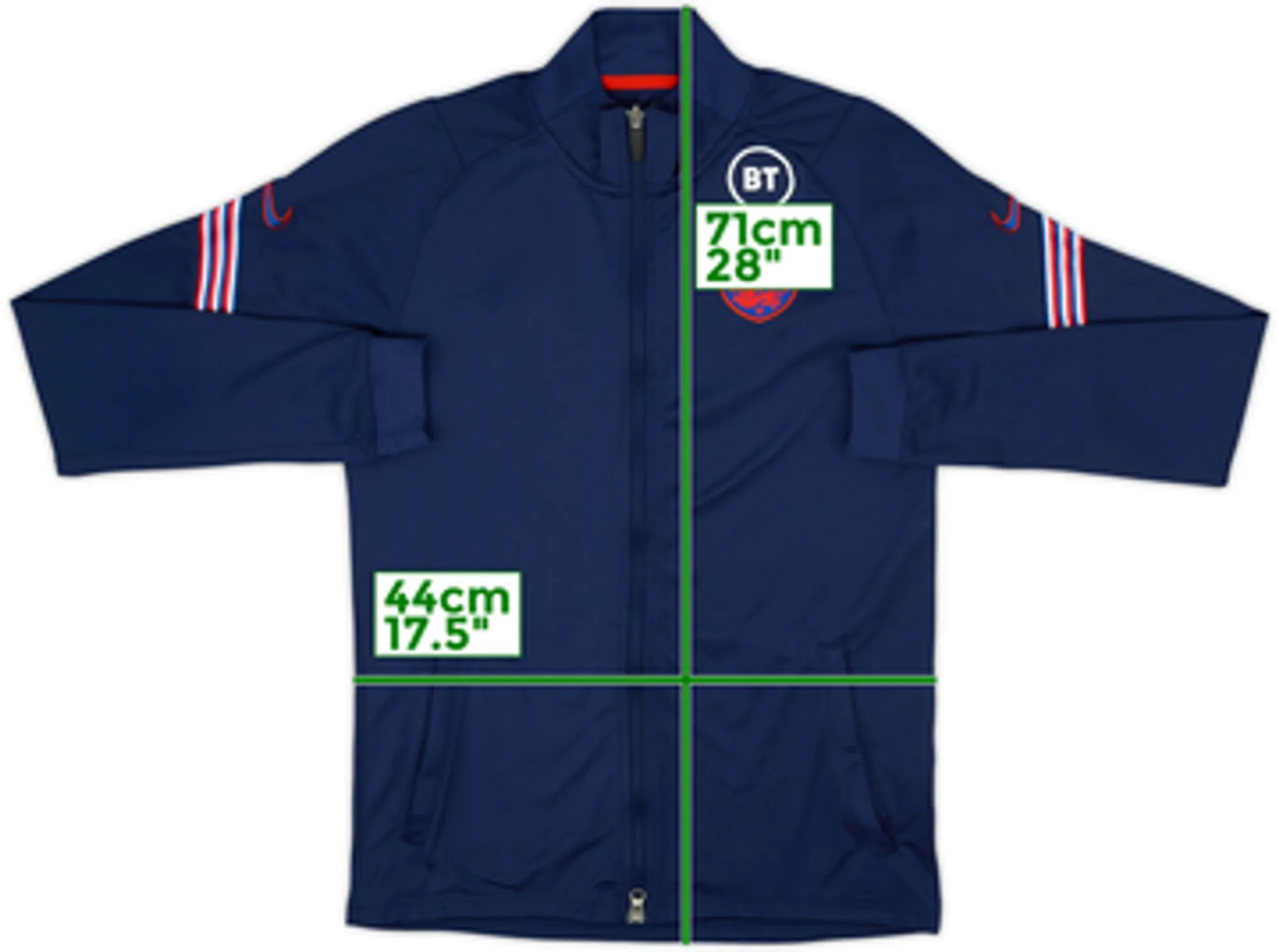 2020-21 England Nike Track Jacket - 8/10 - (L)