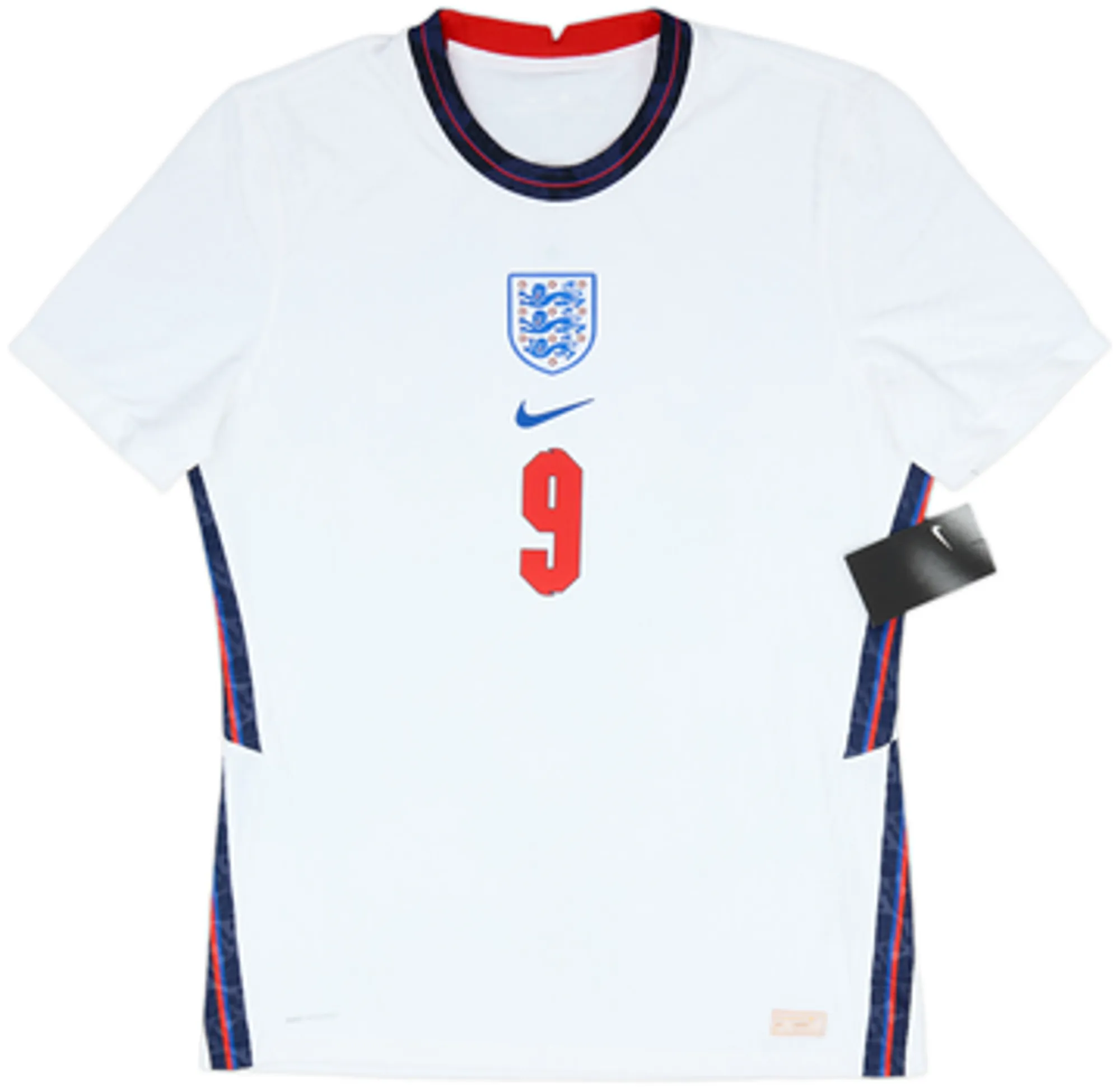2020-21 England Youth Issue Home Shirt & Shorts #9 (L)