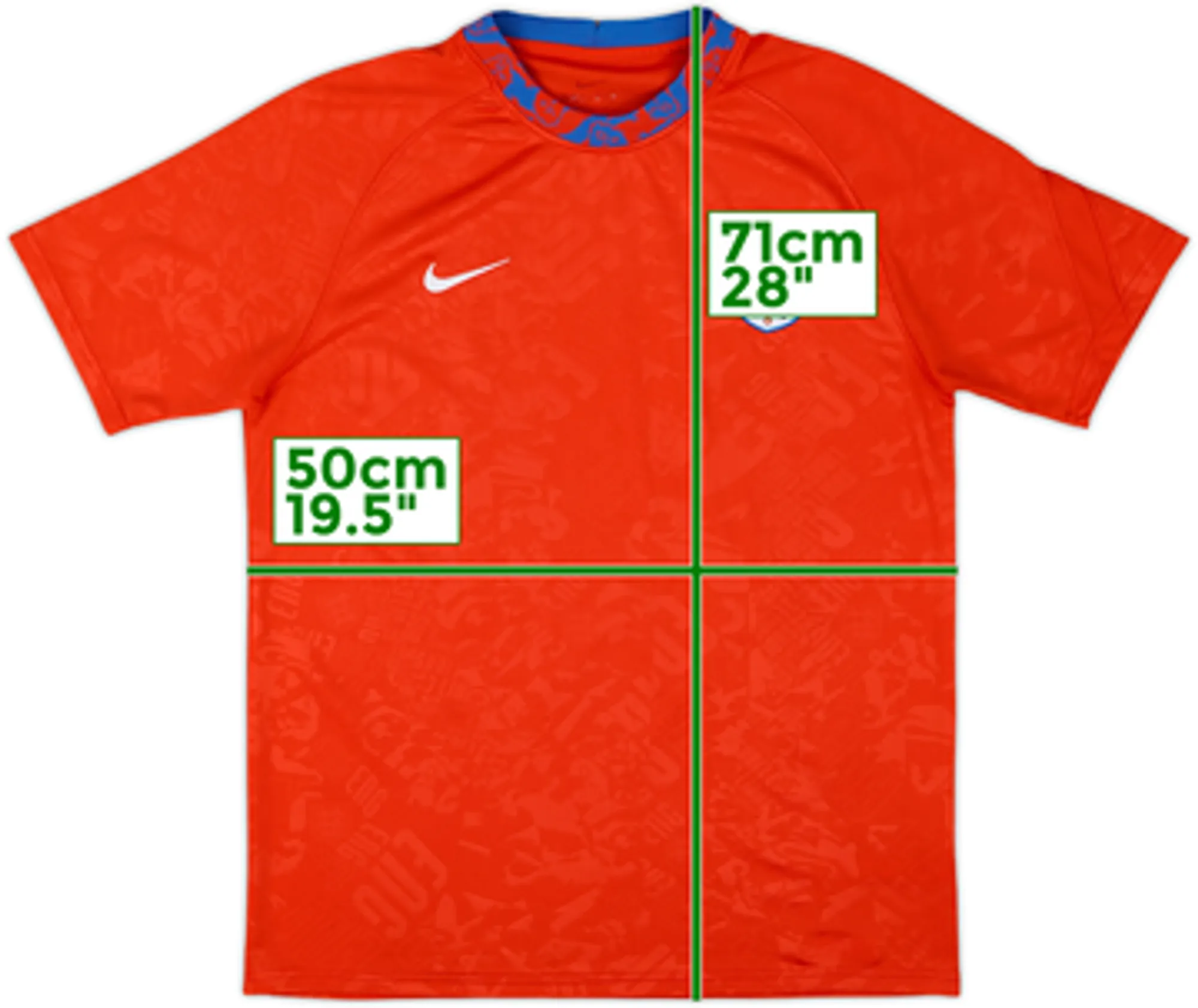 2020-22 England Nike Pre-Match Training Shirt - 8/10 - (M)