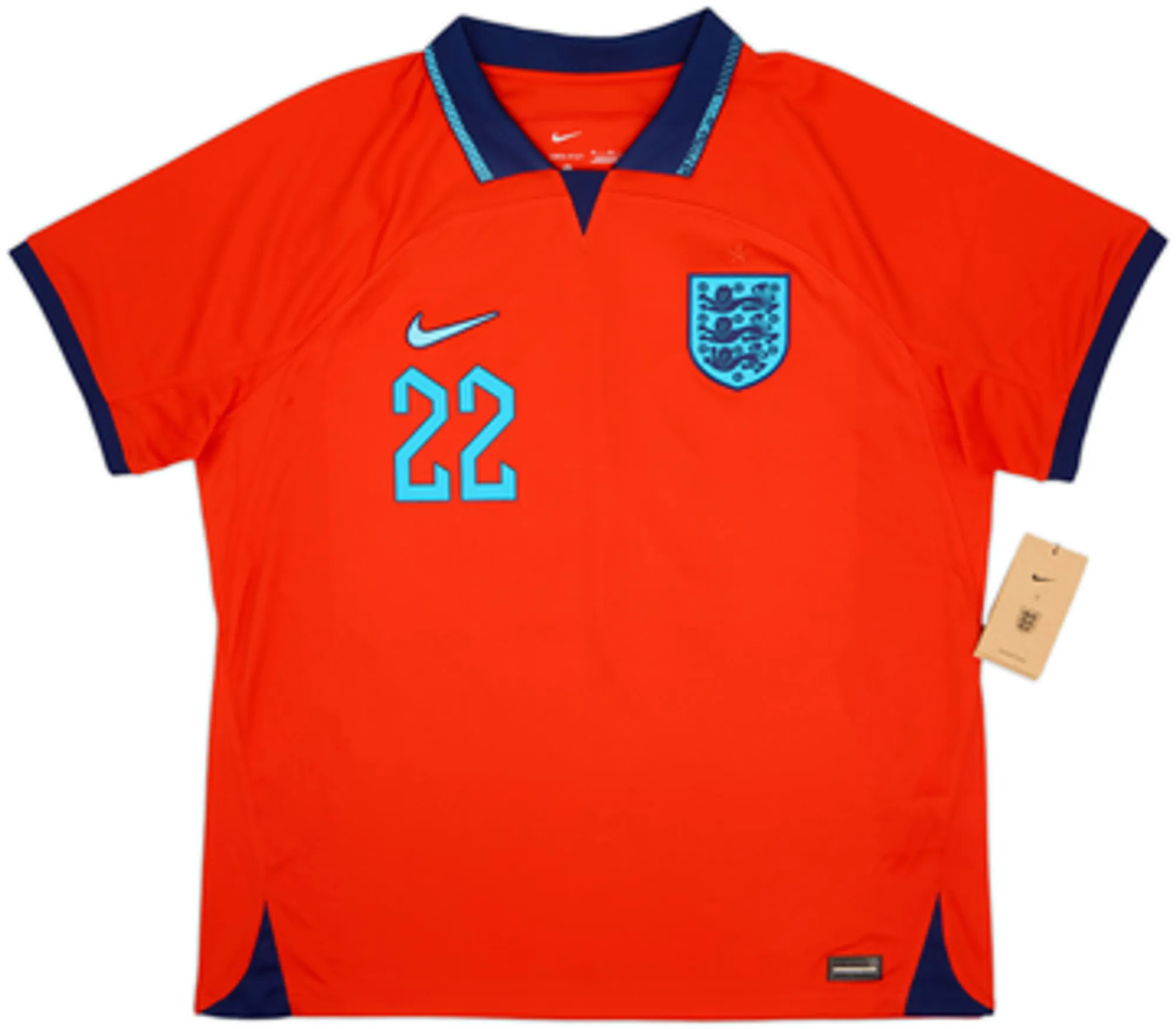 2022-23 England Away Shirt Bellingham #22 (M)