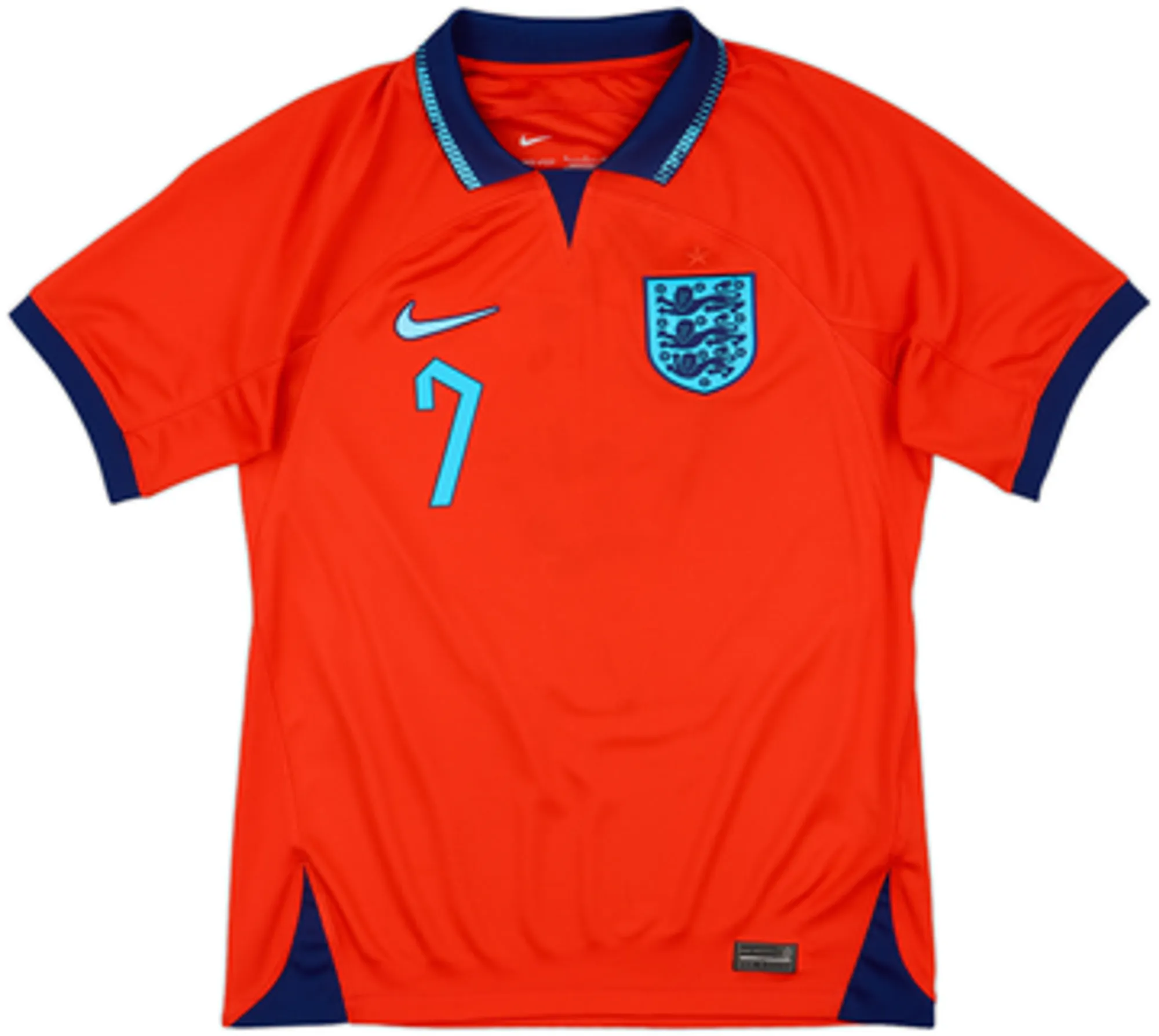 2022-23 England Away Shirt Grealish #7 - 10/10 - (M)
