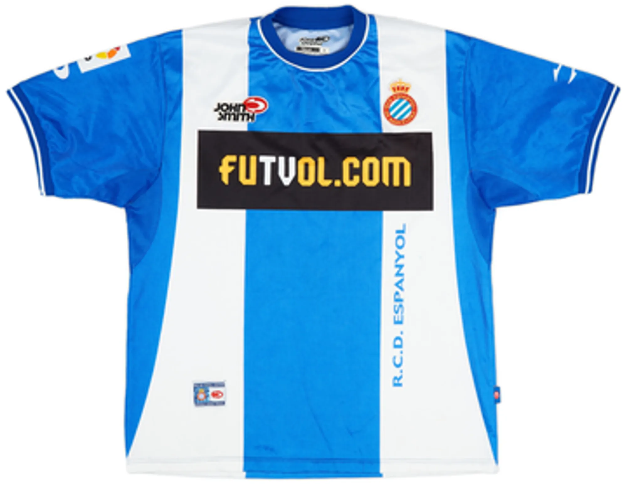 2000-01 Espanyol Centenary Home Shirt - 8/10 - (S)