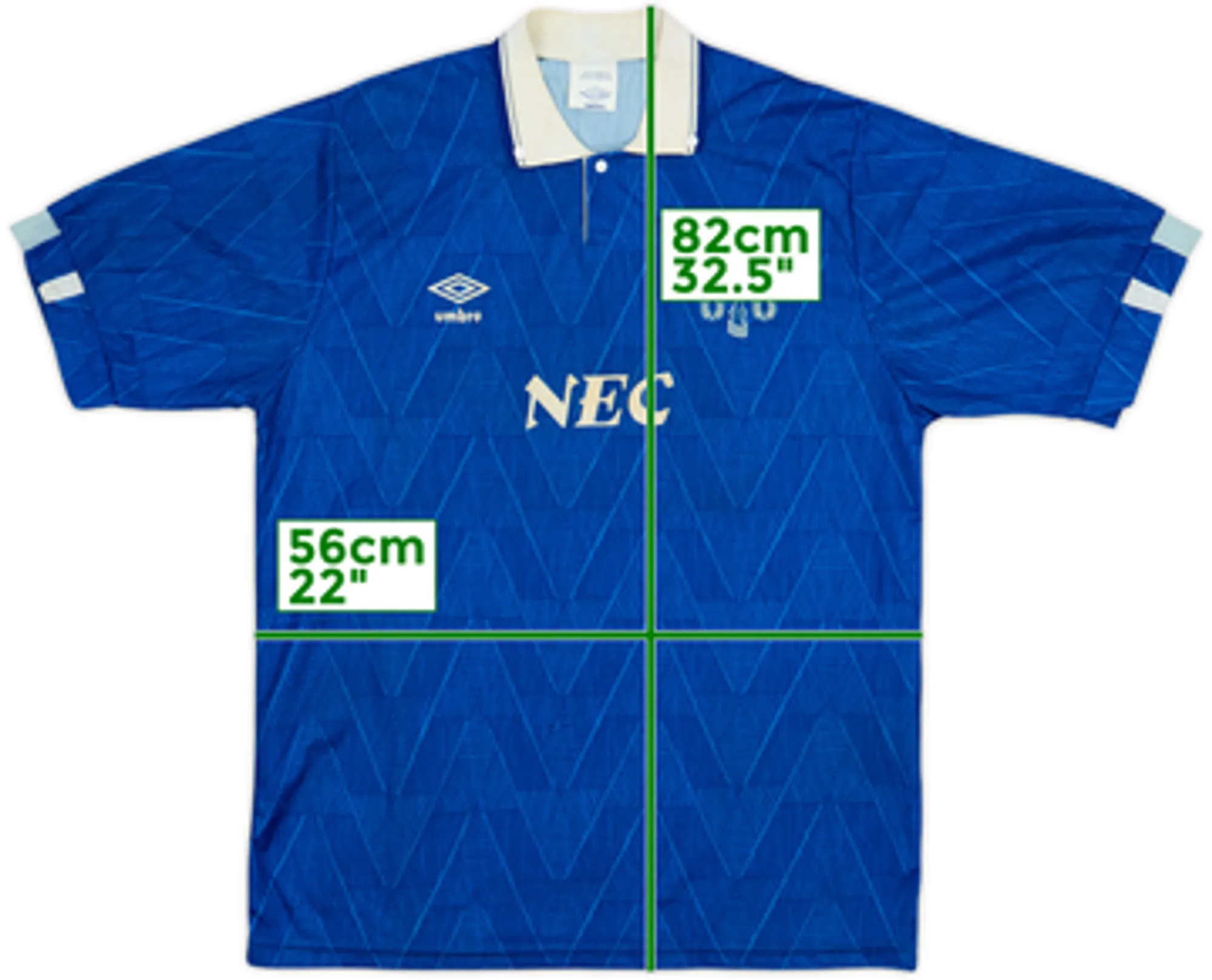 1989-91 Everton Home Shirt - 7/10 - (L)