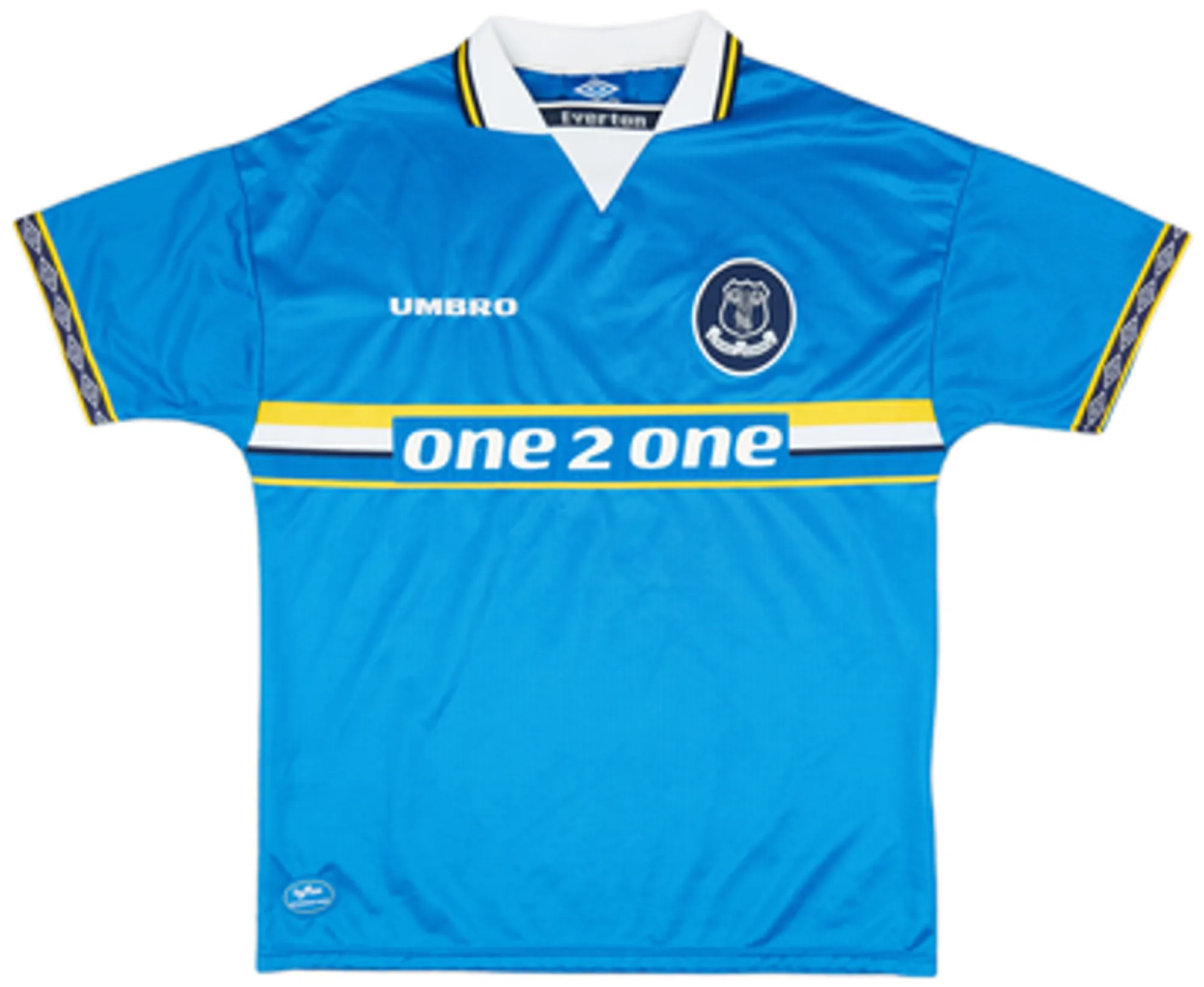 1997-99 Everton Home Shirt Collins #7 - 7/10 - (XL)