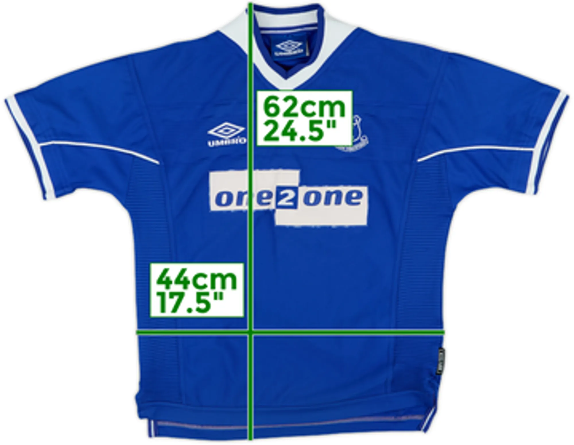 1999-00 Everton Home Shirt - 8/10 - (M.Boys)