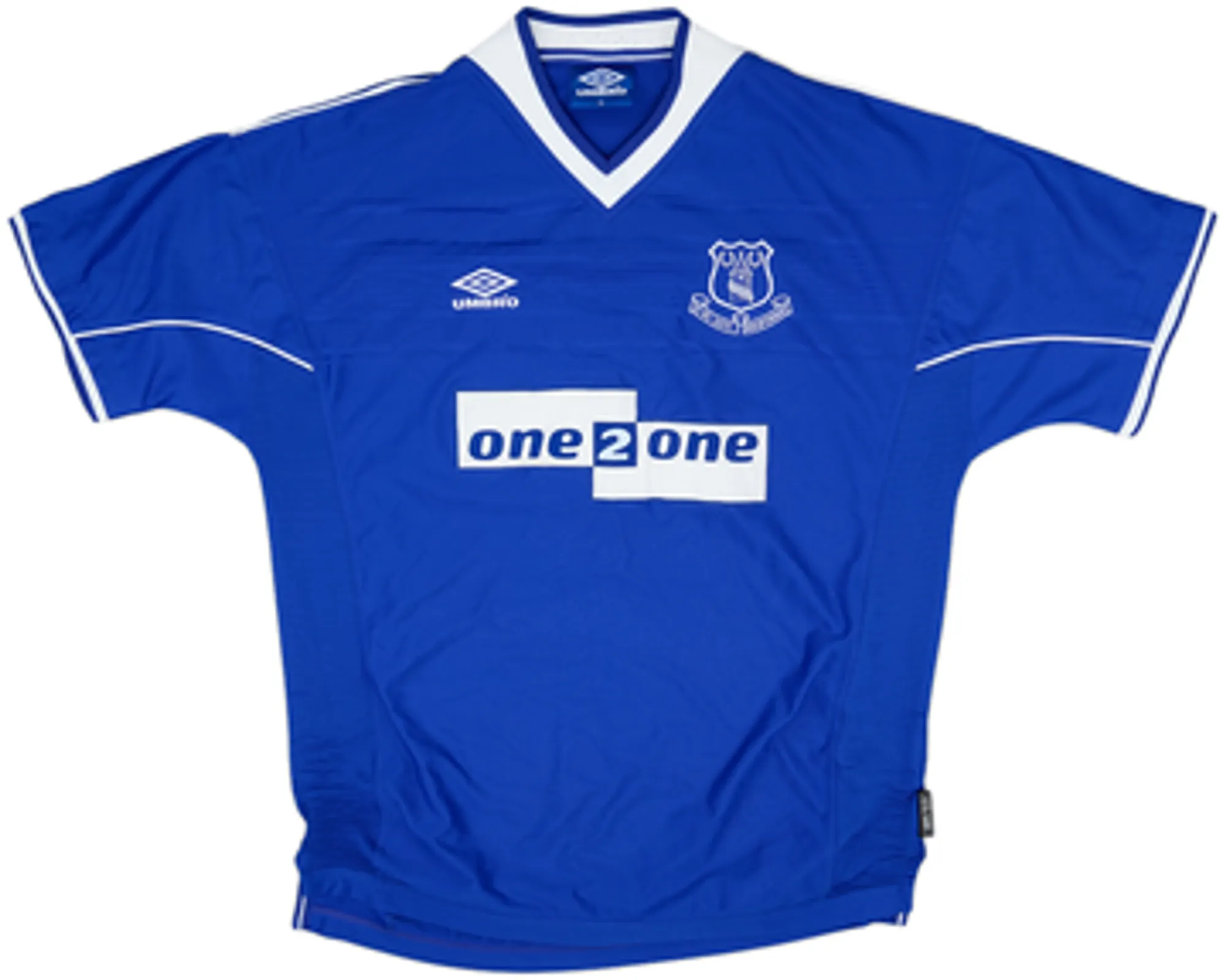 1999-00 Everton Home Shirt Moore #23 - 8/10 - (L)