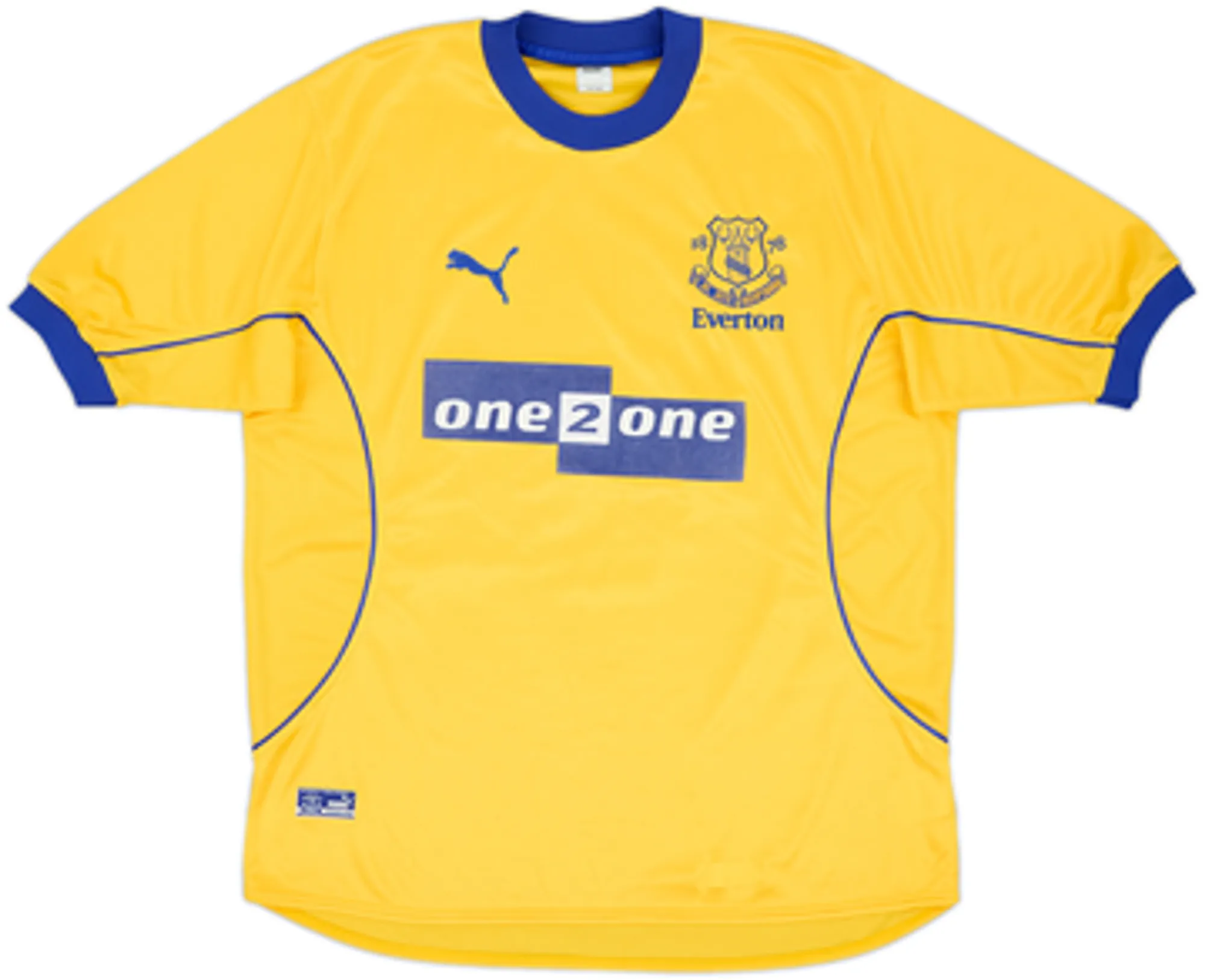 2000-01 Everton Away Shirt Gascoigne #18 - 8/10 - (XXL)