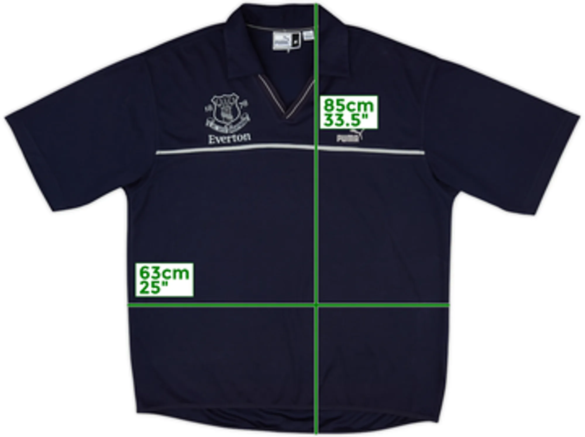 2000-01 Everton Umbro Polo Shirt - 8/10 - (L)