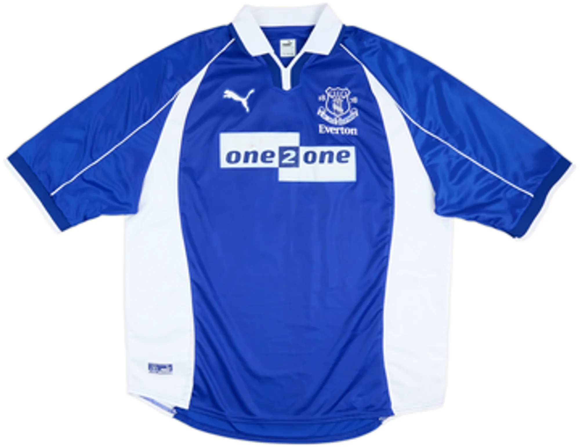 2000-02 Everton Home Shirt Moore #19 - 7/10 - (XL)