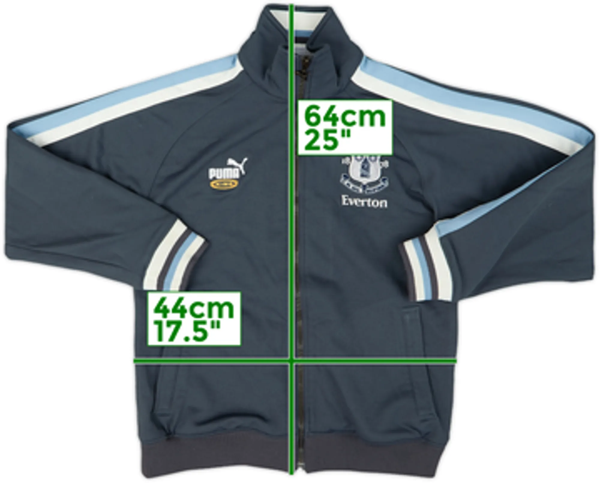 2003-04 Everton Puma King Track Jacket - 8/10 - (L.Boys)