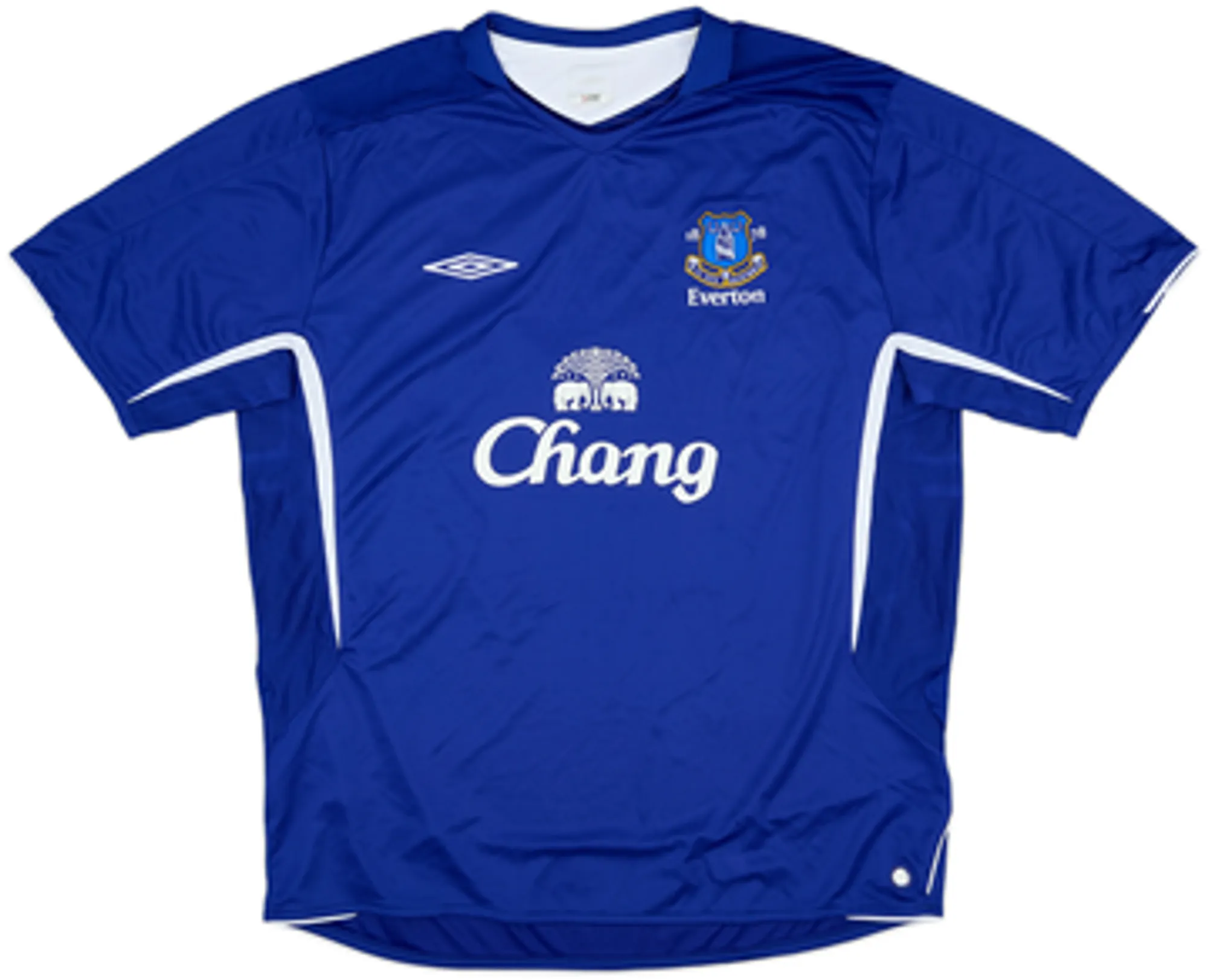 2005-06 Everton Home Shirt Osman #21 - 8/10 - (XL.Boys)